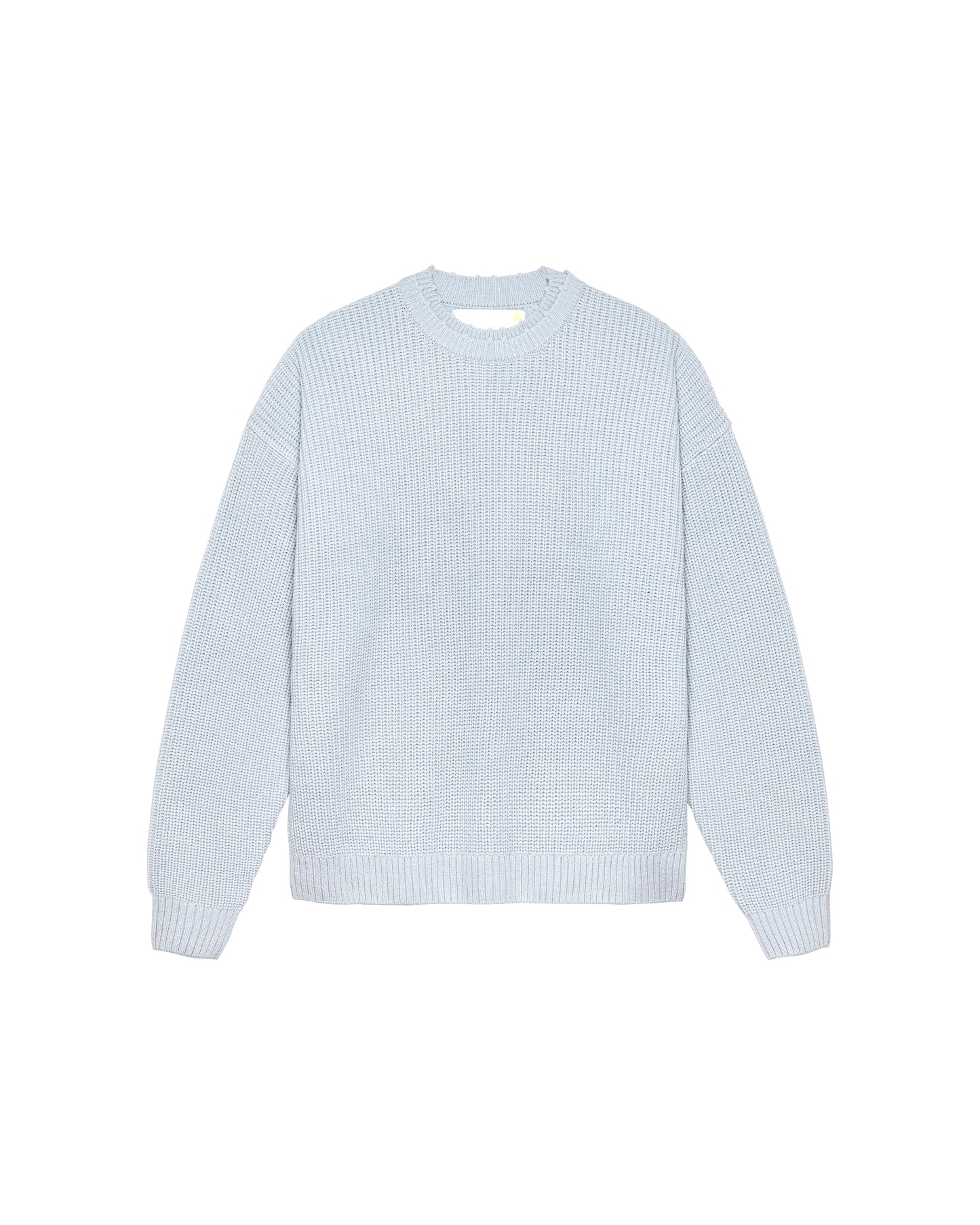 BIG LOGO CREWNECK BABY BLUE/ECRU | Baby blue