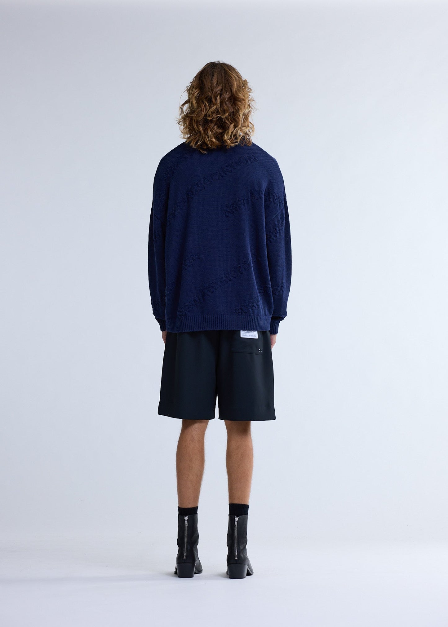 LOGO JACQUARD KNIT NIGHT | Night