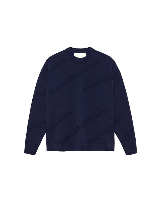 LOGO JACQUARD KNIT NIGHT | Night