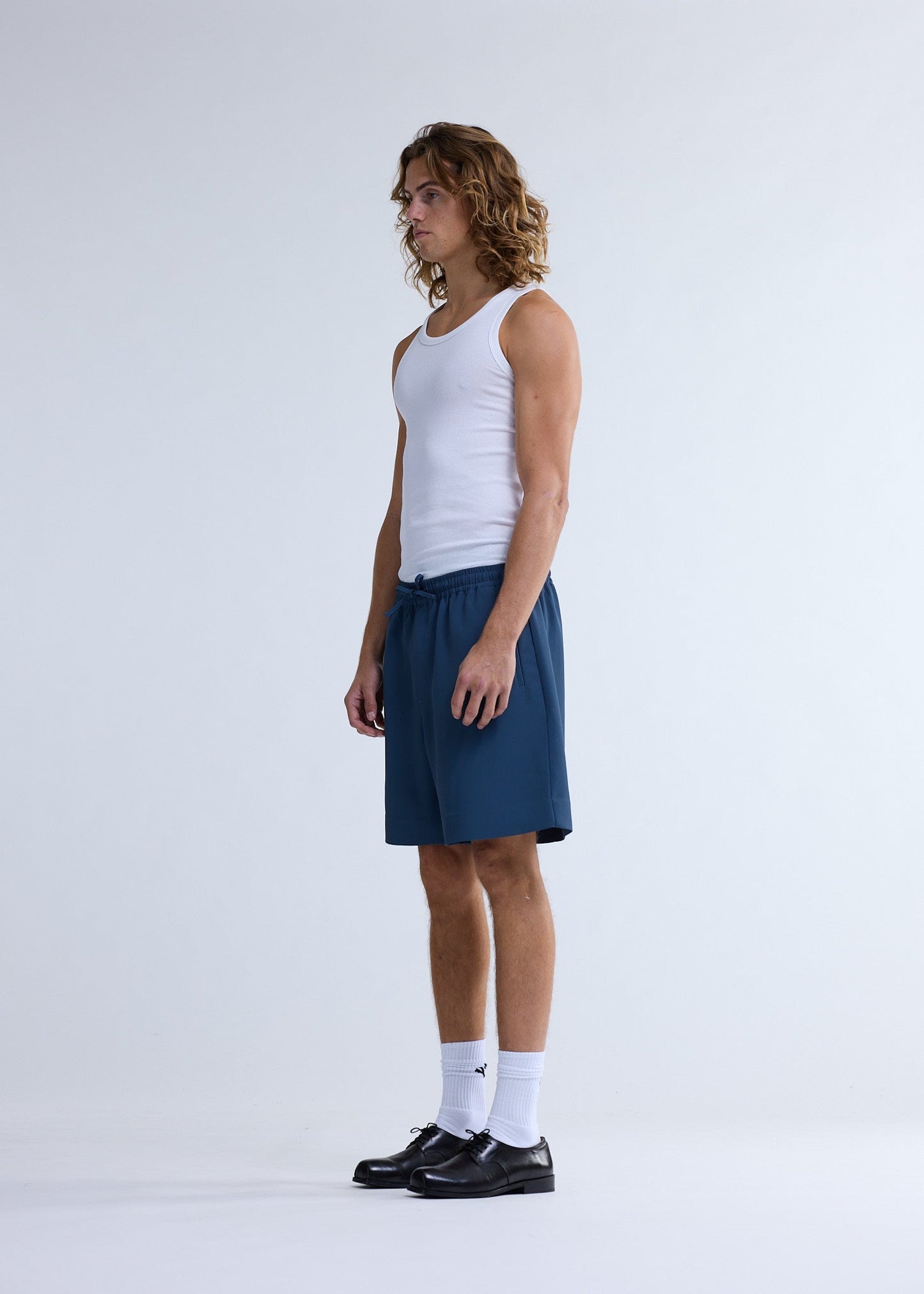 WORK SHORTS INK BLUE | Ink blue