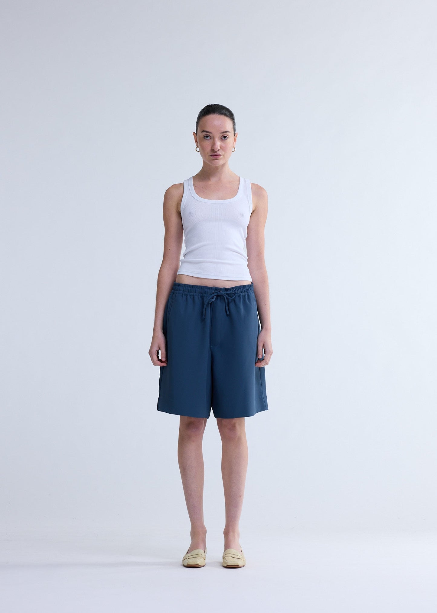 WORK SHORTS INK BLUE | Ink blue