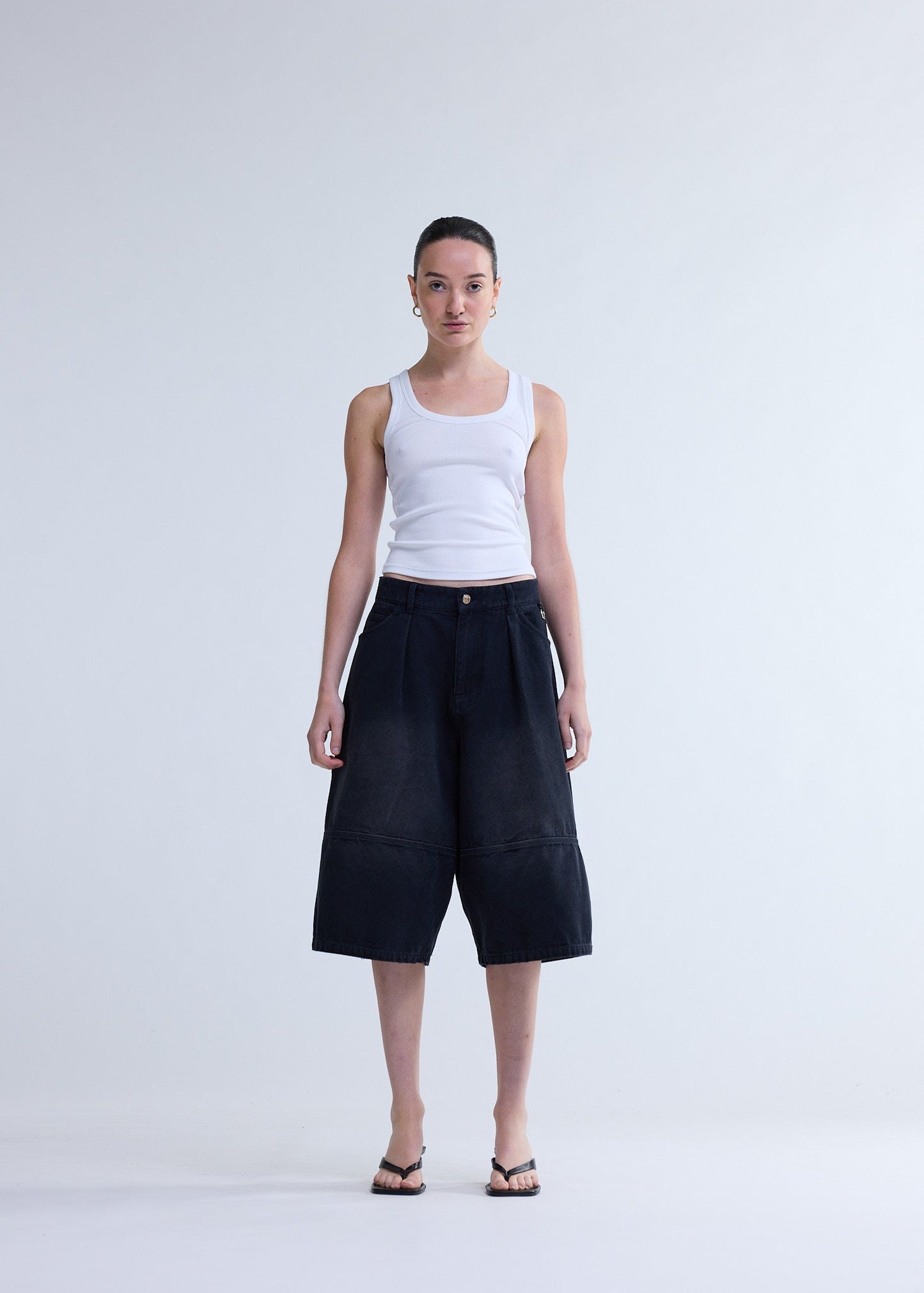 WORKER SHORTS BLACK | Black
