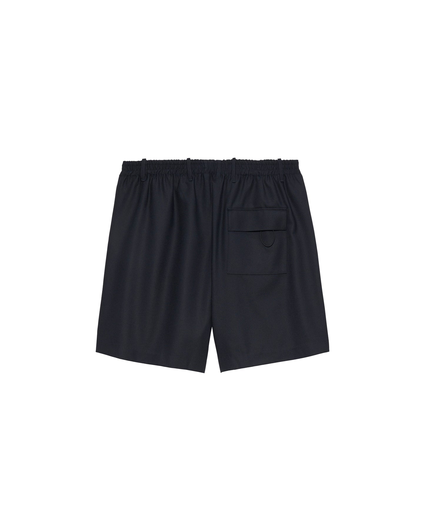 WOOL TRACK SHORTS MIDNIGHT | Midnight
