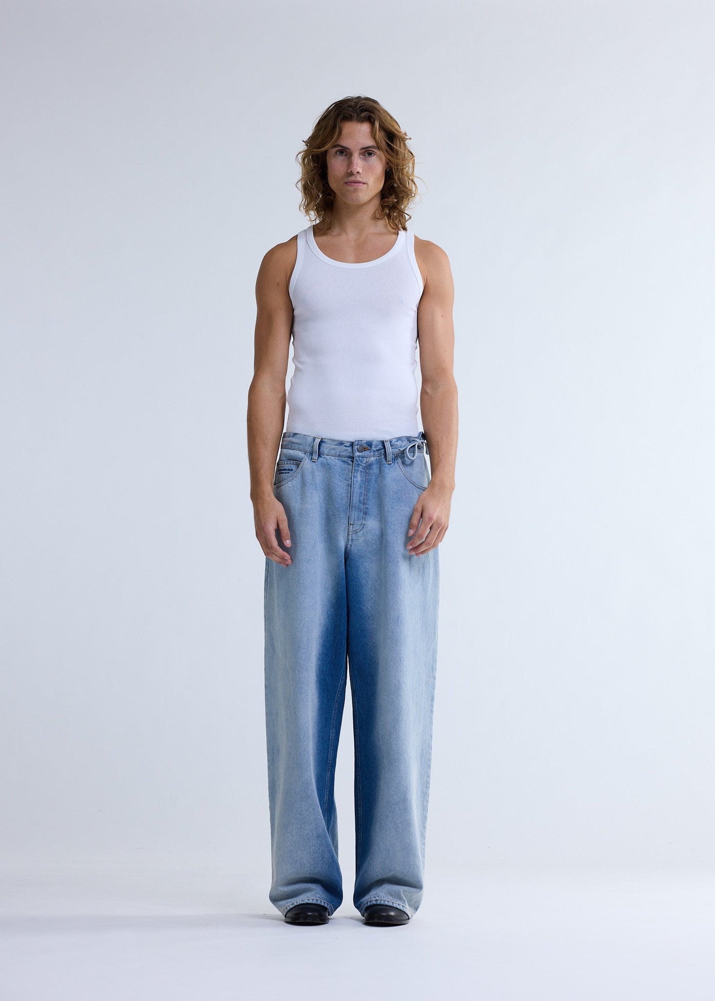 40A DENIM LIGHT BLUE WASH | Light blue