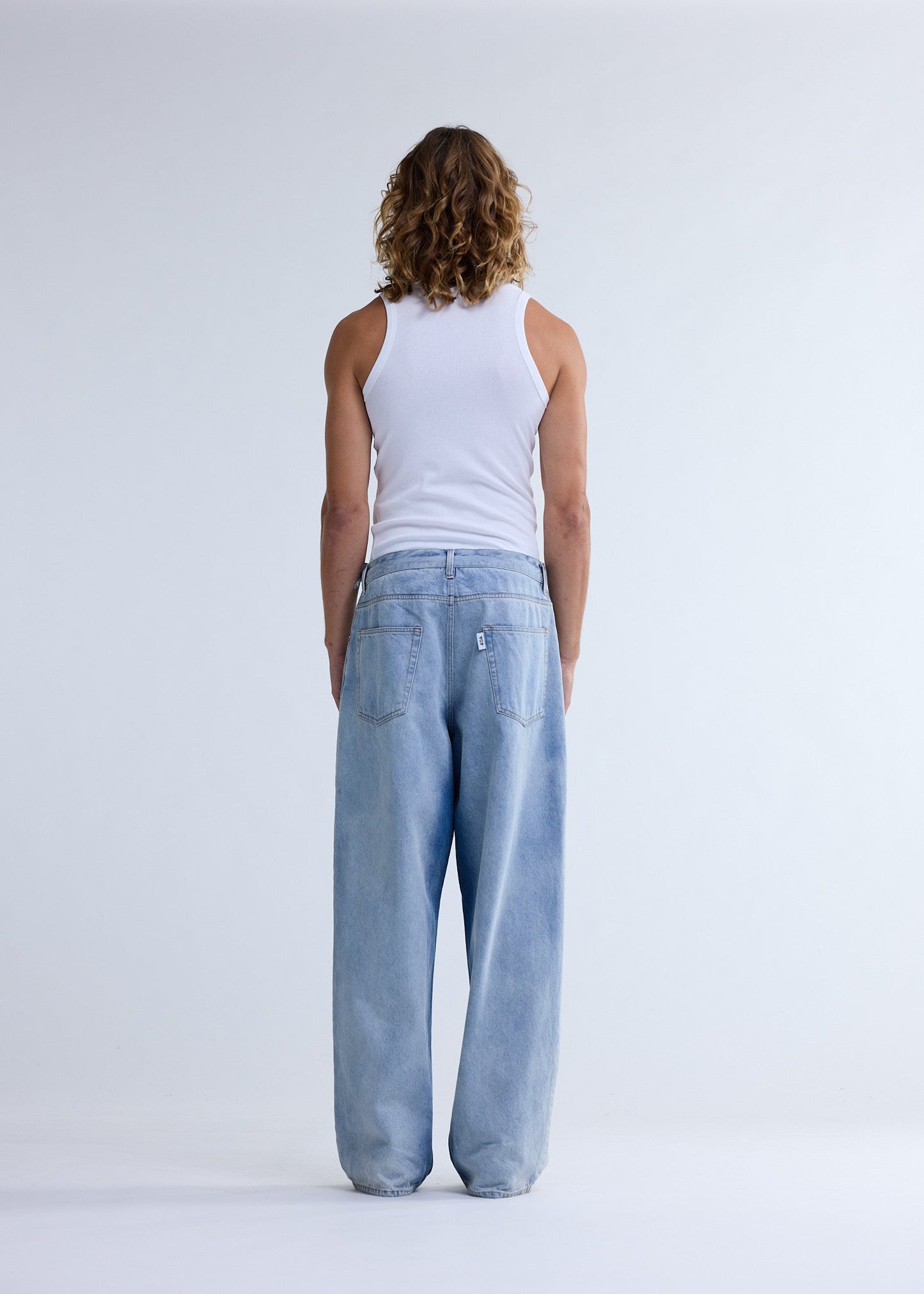 40A DENIM LIGHT BLUE WASH | Light blue