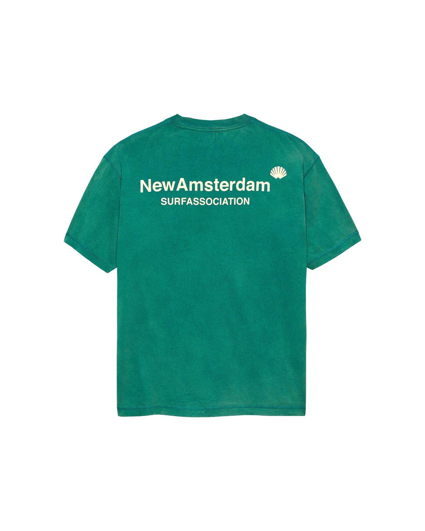 LOGO TEE SEA GREEN/BUTTER YELLOW | Sea green