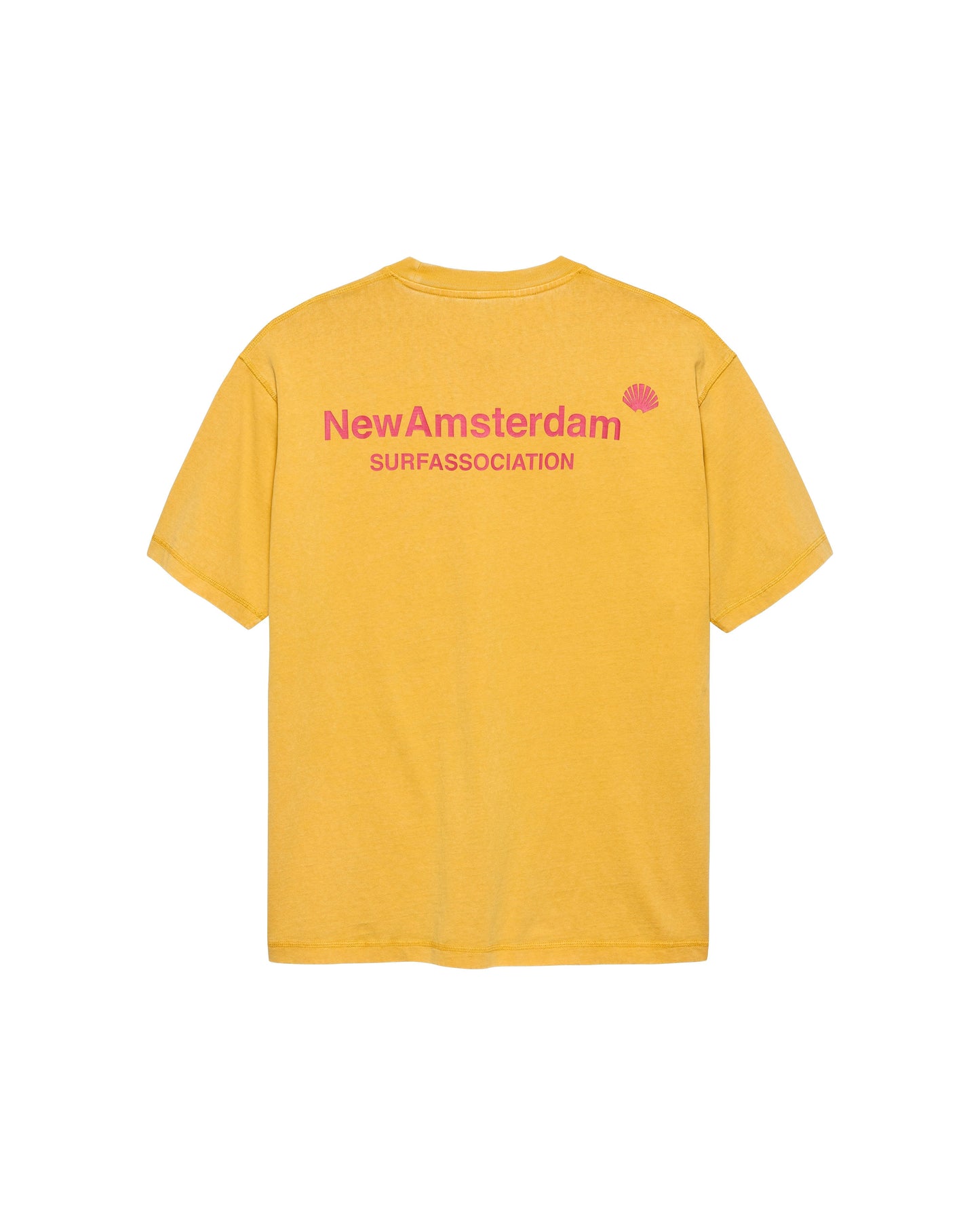 LOGO TEE SUN YELLOW/DEEP RED | Yellow