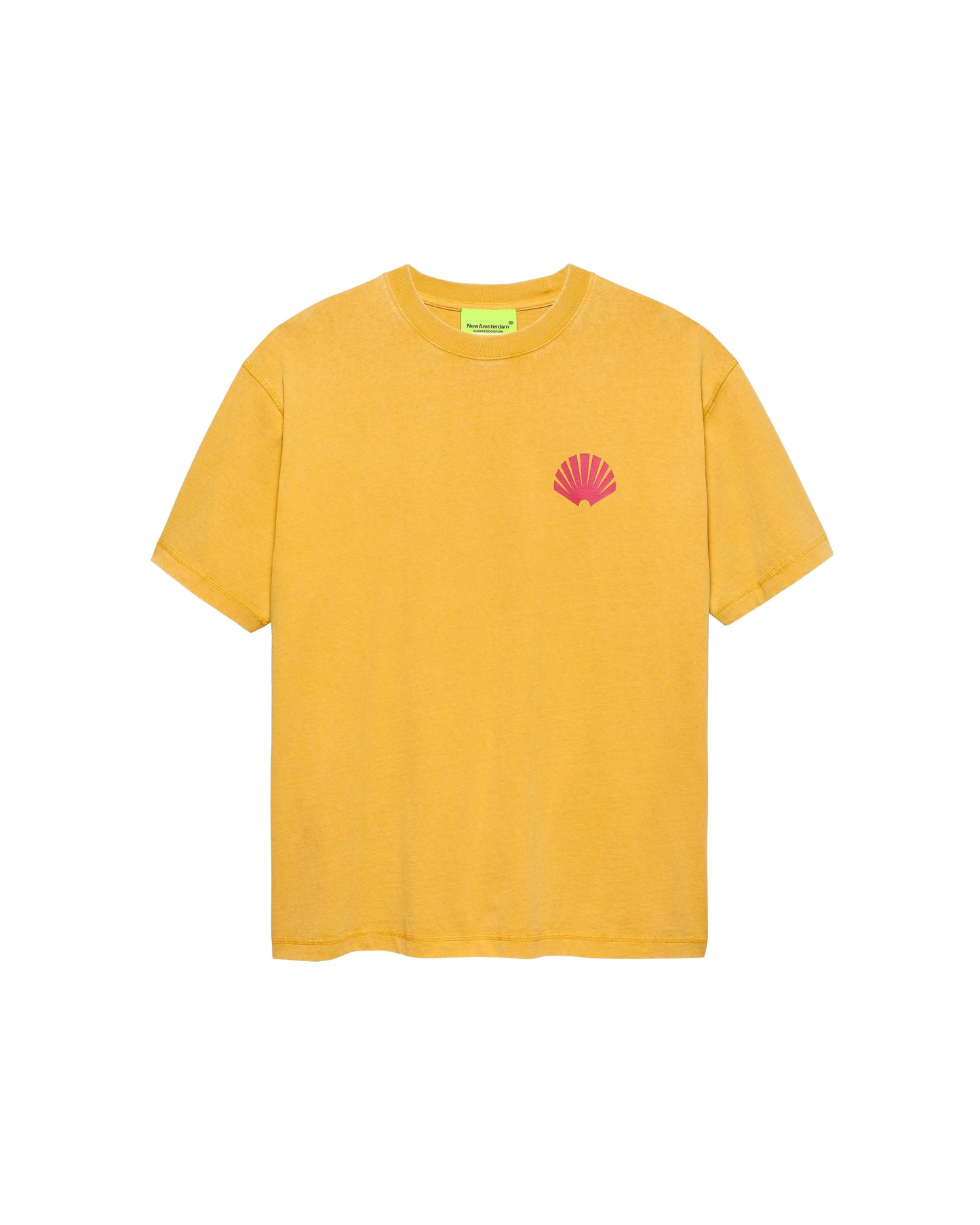 LOGO TEE SUN YELLOW/DEEP RED | Yellow