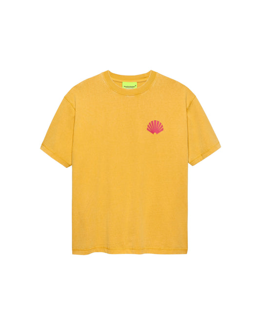 LOGO TEE SUN YELLOW/DEEP RED | Yellow