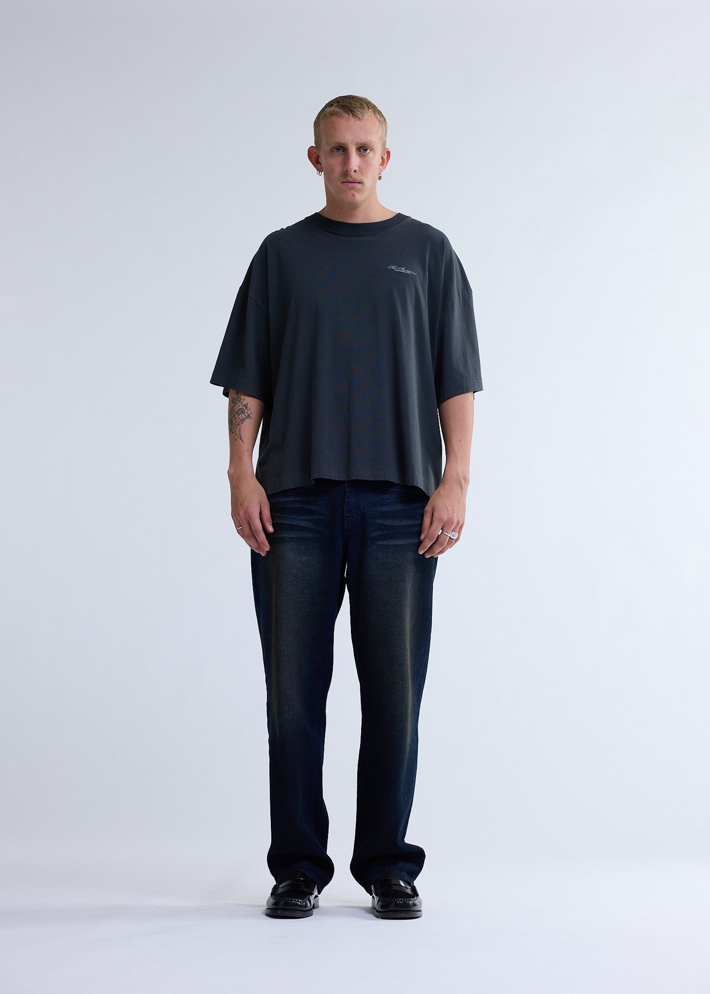 BIG LOGO TEE ANTRACITE | Anthracite