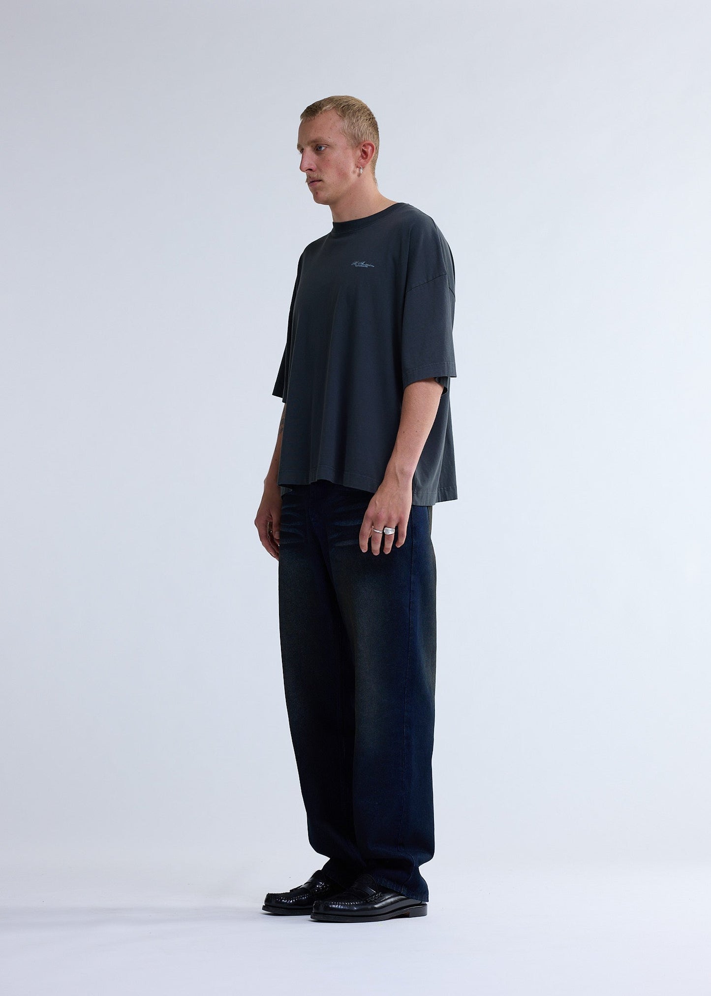 BIG LOGO TEE ANTRACITE | Anthracite