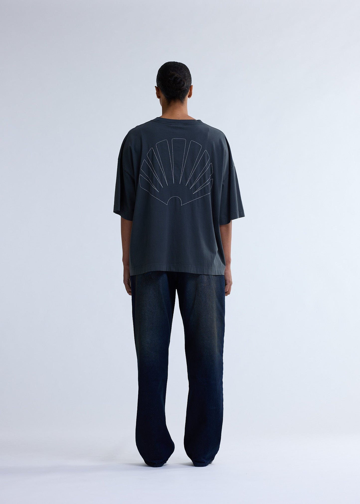 BIG LOGO TEE ANTRACITE | Anthracite