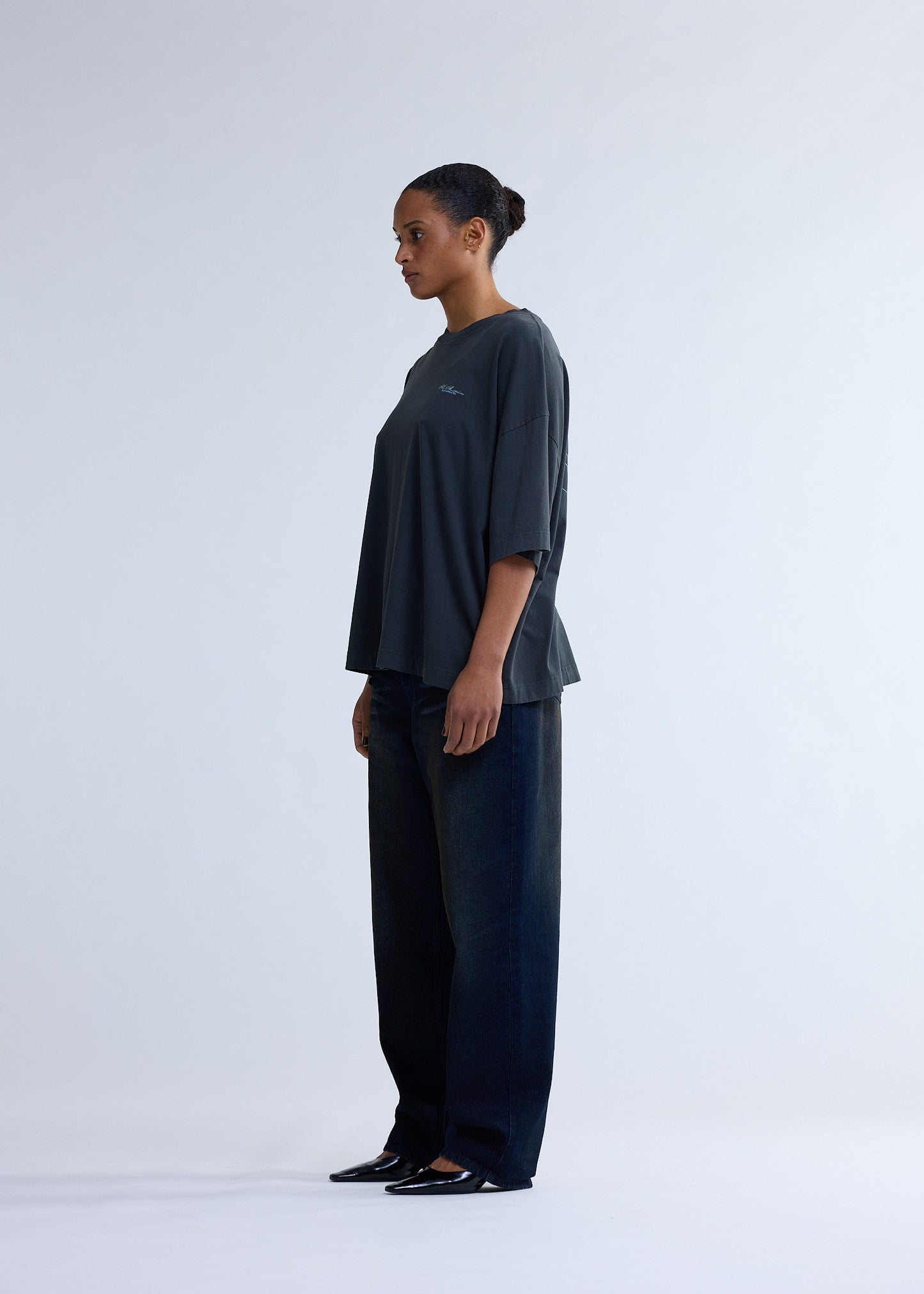 BIG LOGO TEE ANTRACITE | Anthracite