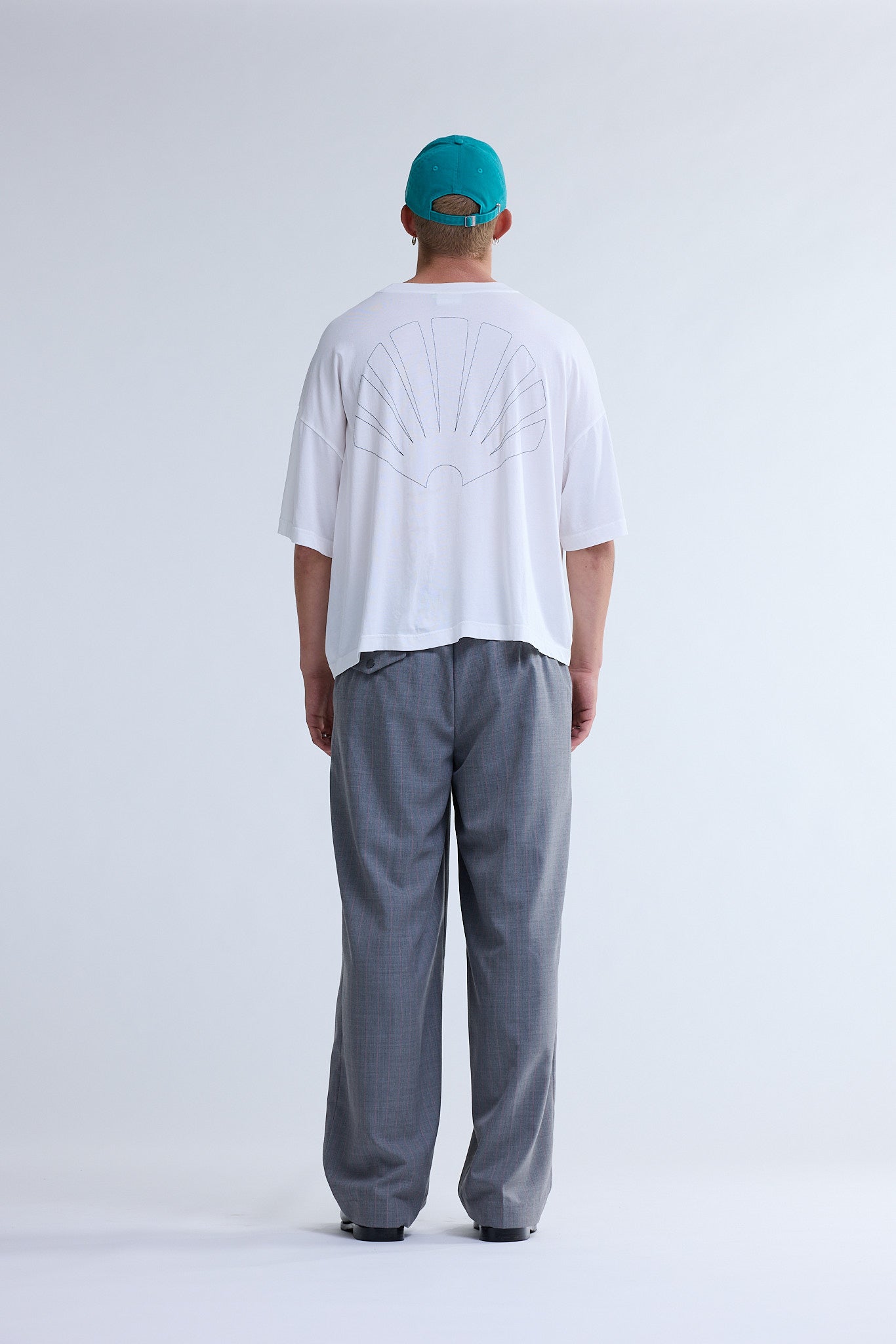 BIG LOGO TEE WASHED WHITE | Washed White