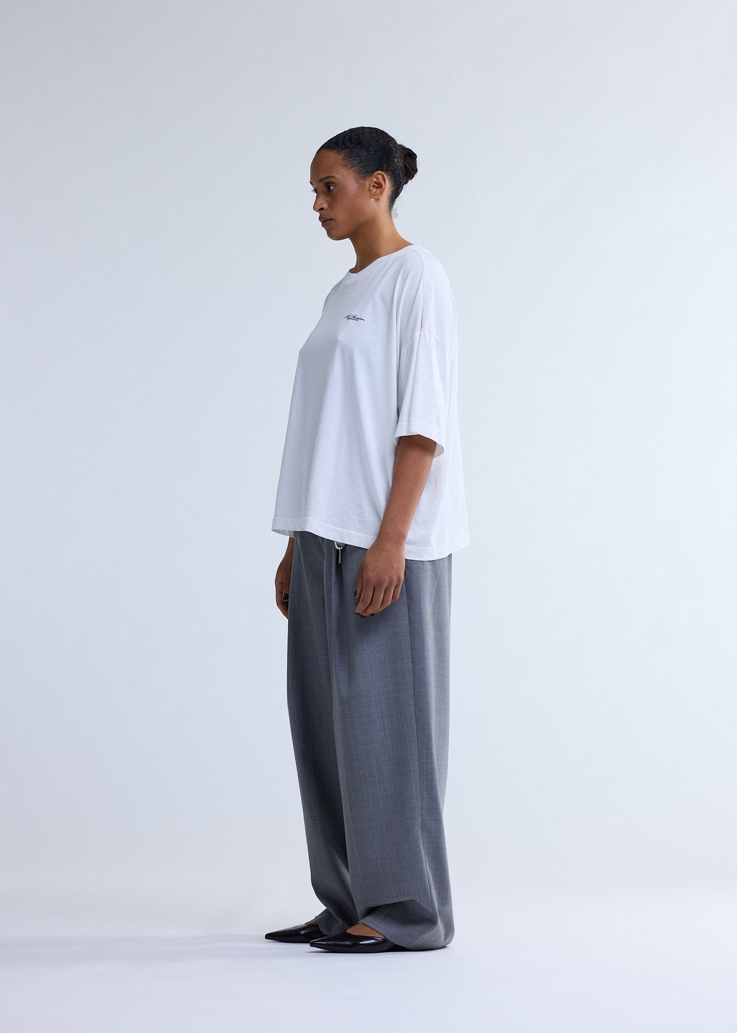 BIG LOGO TEE WASHED WHITE | Washed White