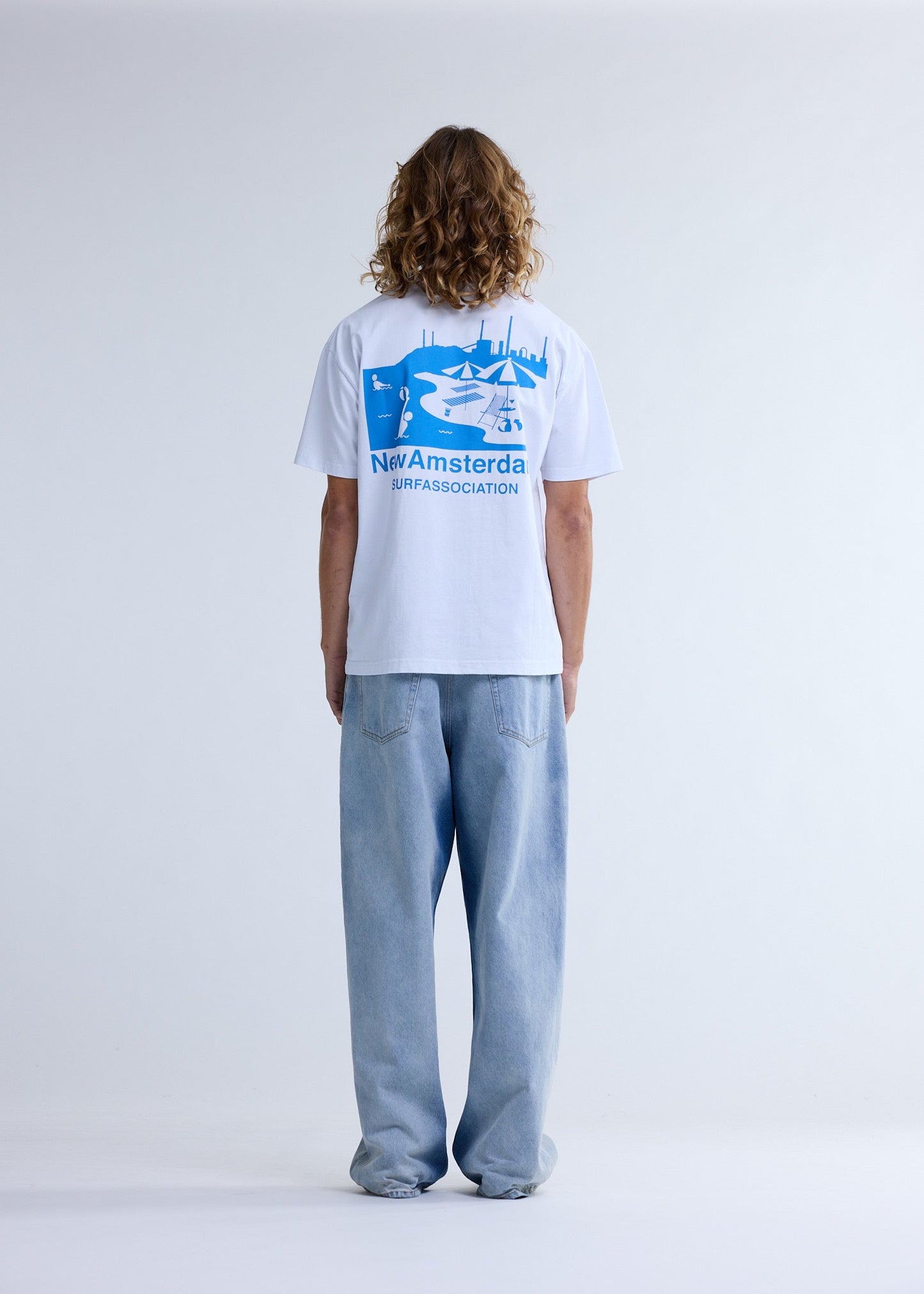 BEACH SIGN TEE WHITE | White