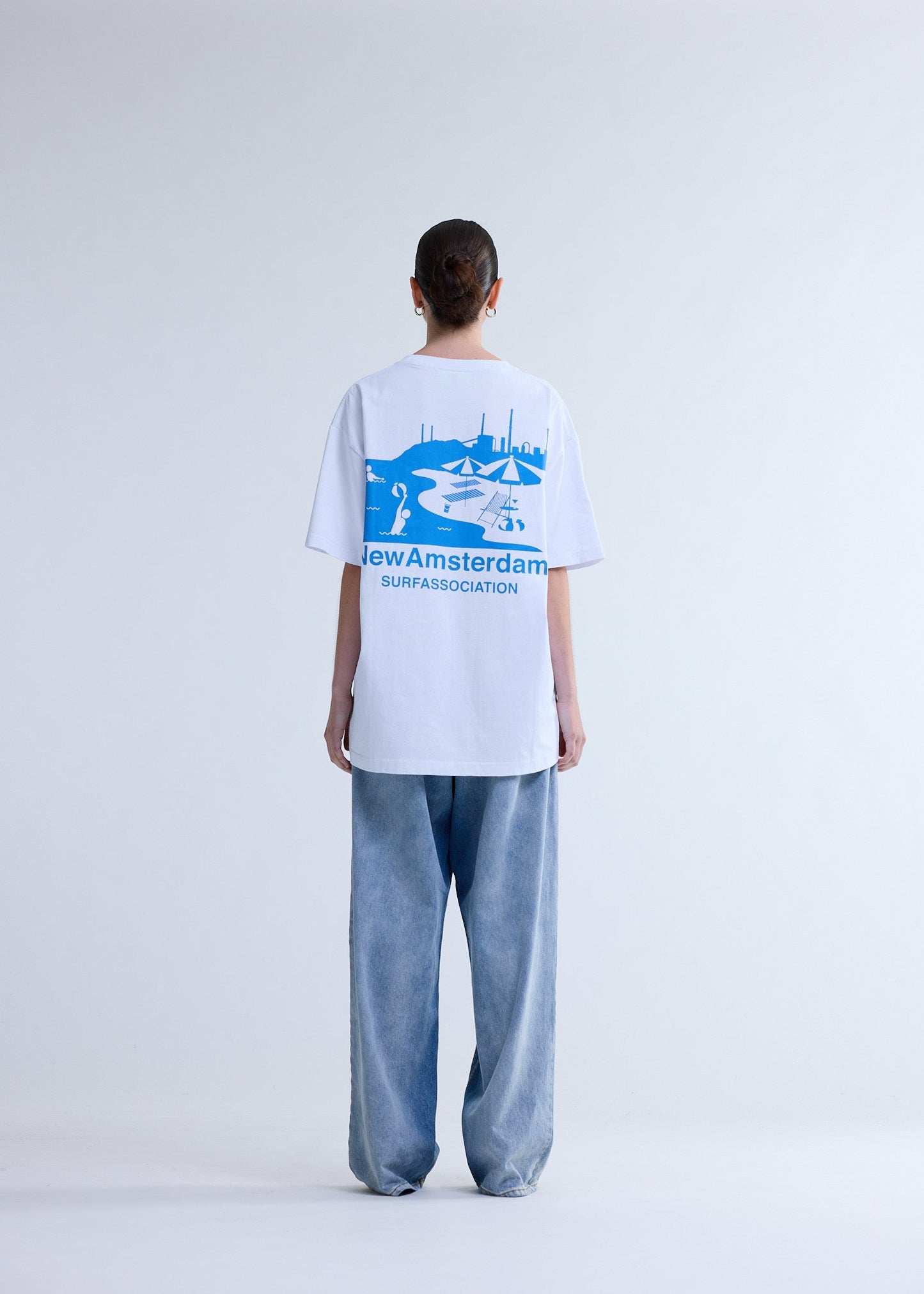 BEACH SIGN TEE WHITE | White
