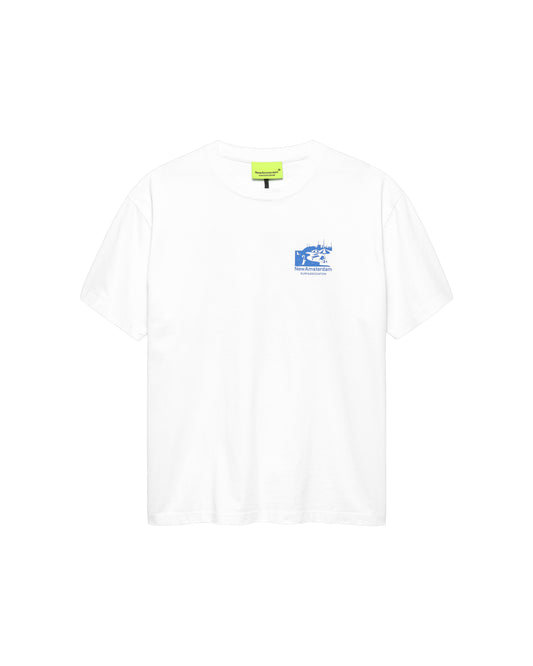 BEACH SIGN TEE WHITE | White