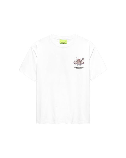 TROPICAL TEE WHITE | White