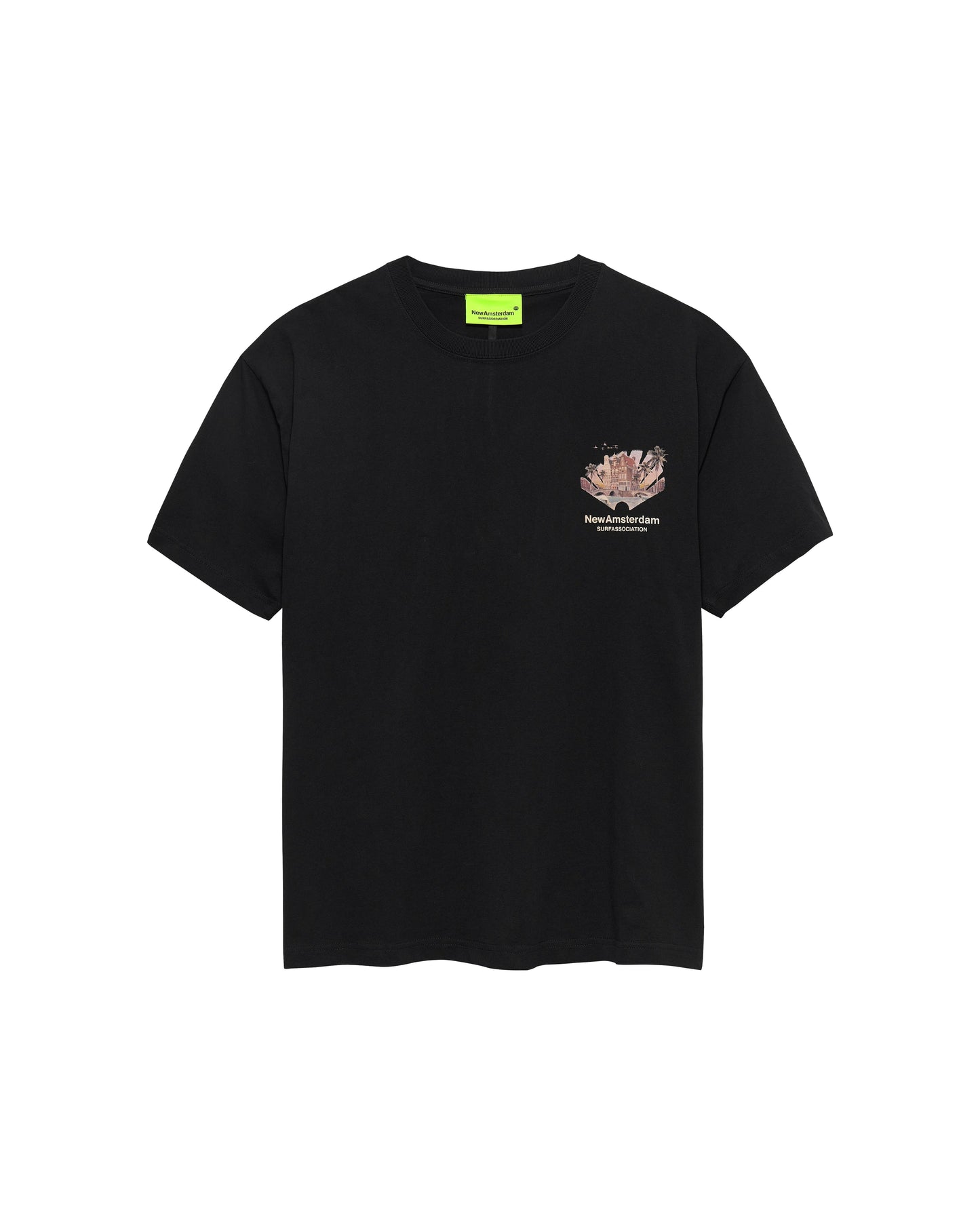 TROPICAL TEE BLACK | Black