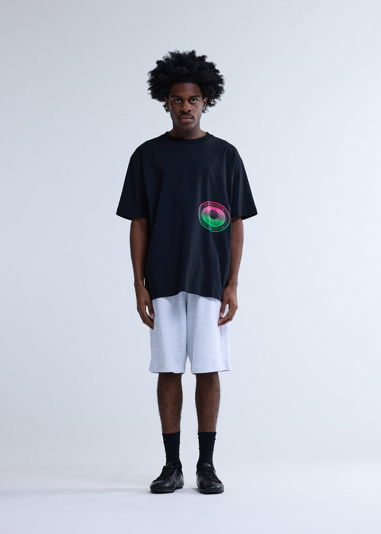 SURF CENTRE TEE BLACK | Black