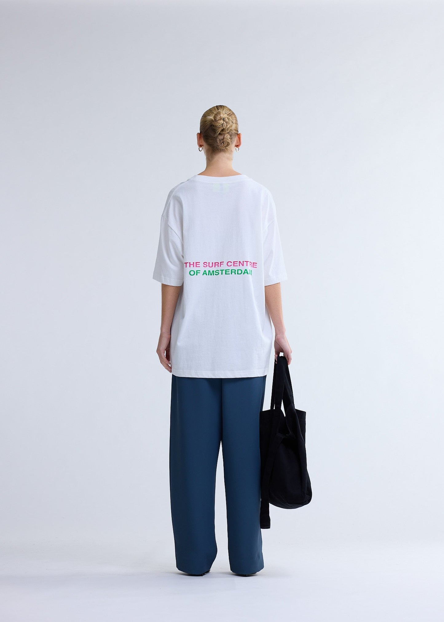 SURF CENTRE TEE WASHED WHITE | Washed White