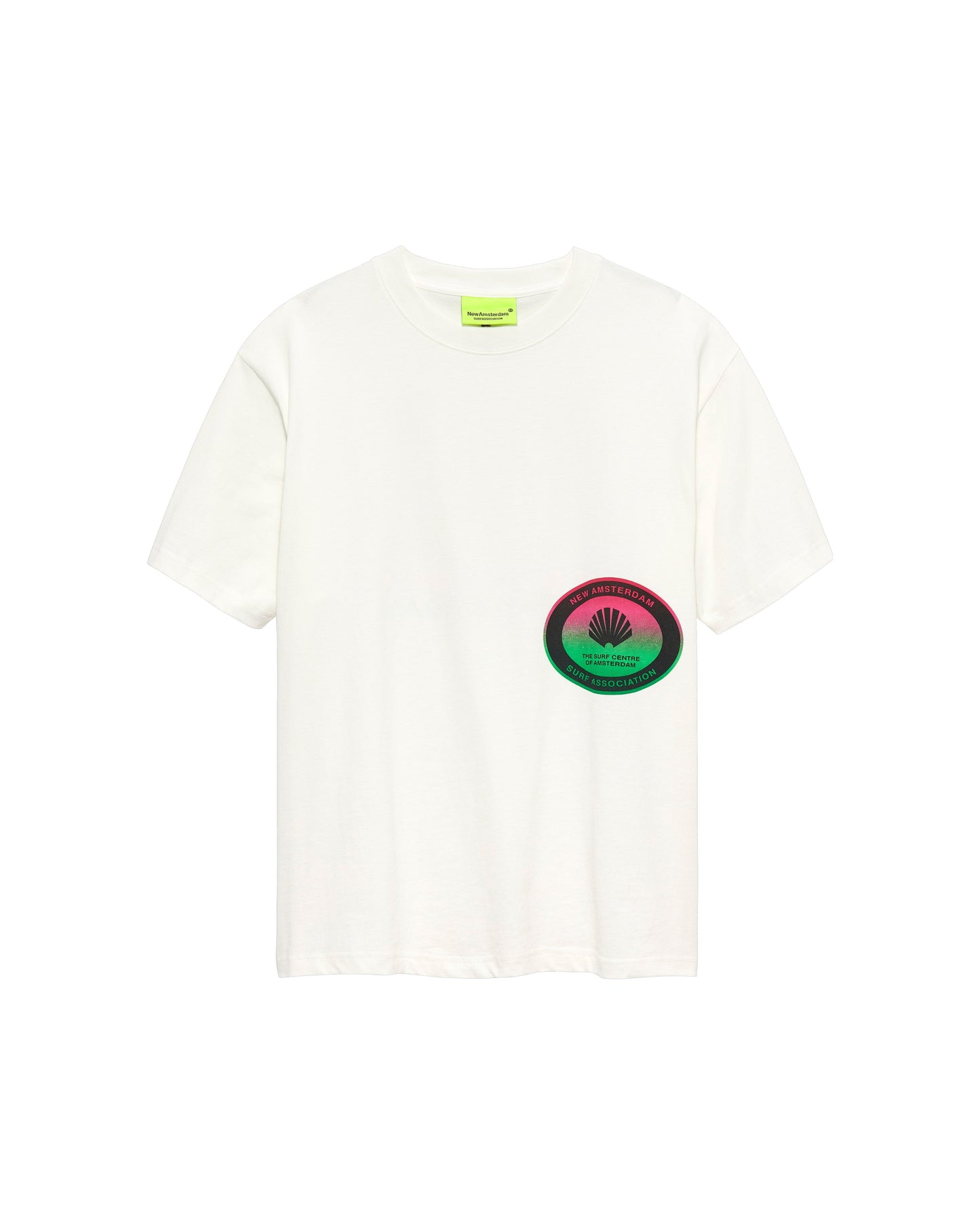 SURF CENTRE TEE WASHED WHITE | Washed White