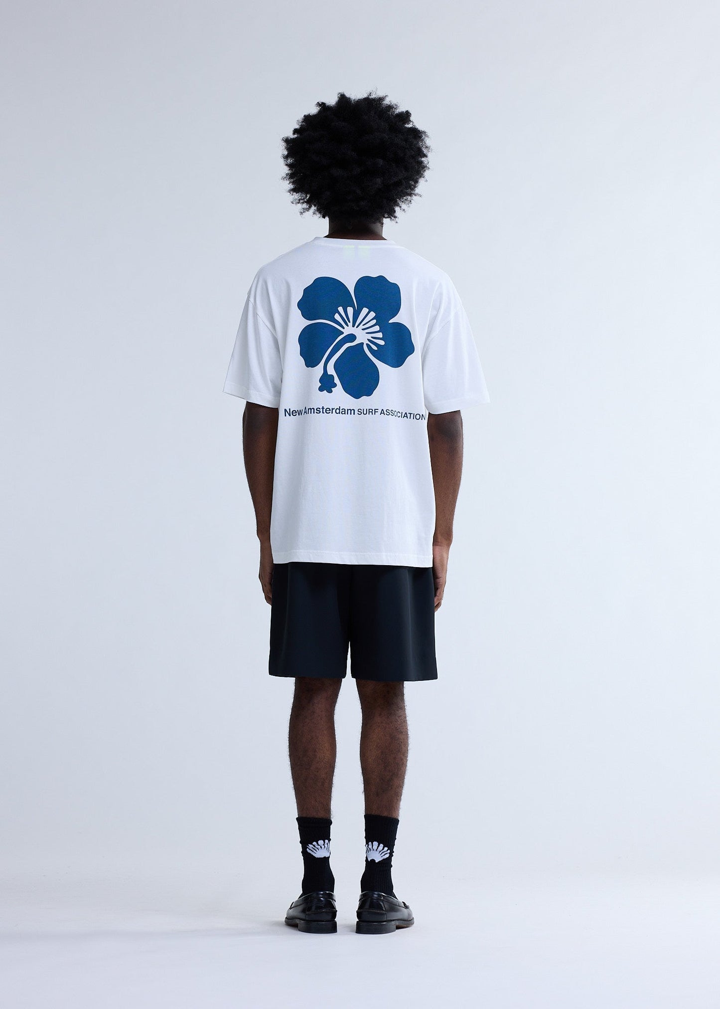 HIBISCUS TEE WASHED WHITE | Washed White