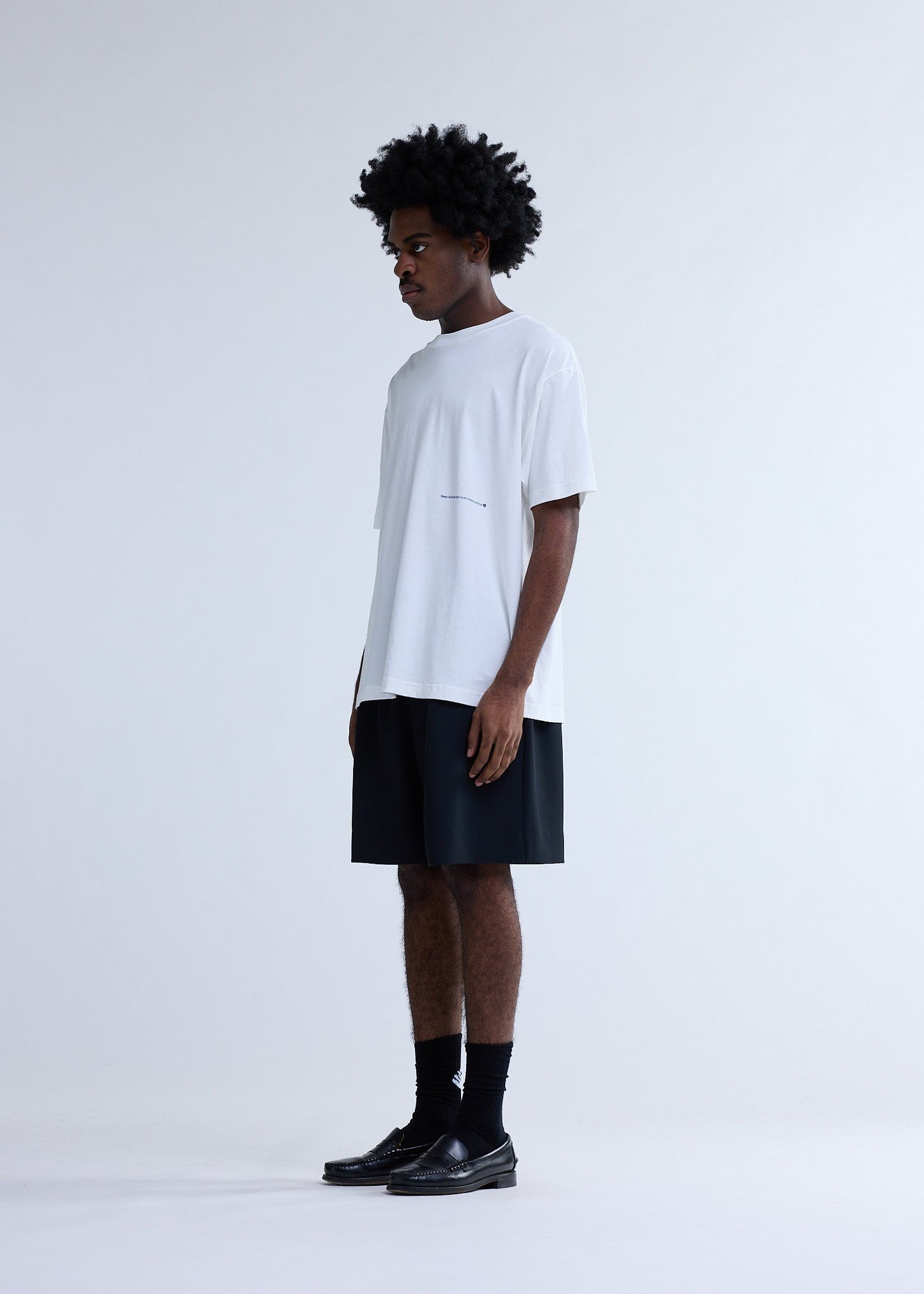 HIBISCUS TEE WASHED WHITE | Washed White