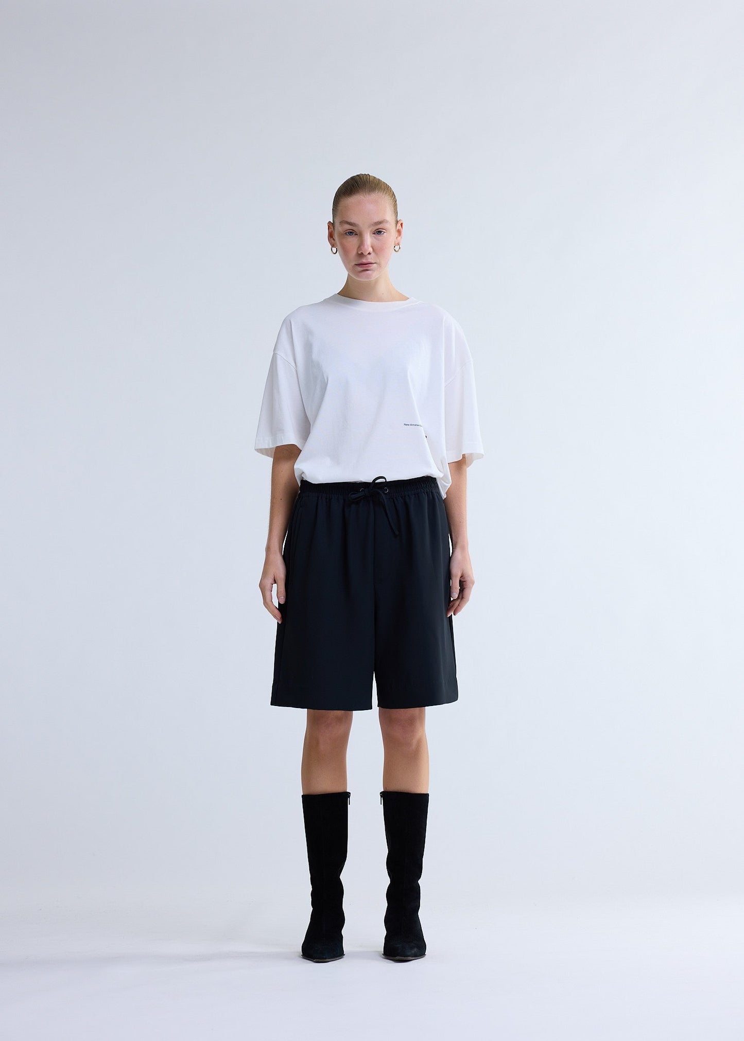 HIBISCUS TEE WASHED WHITE | Washed White
