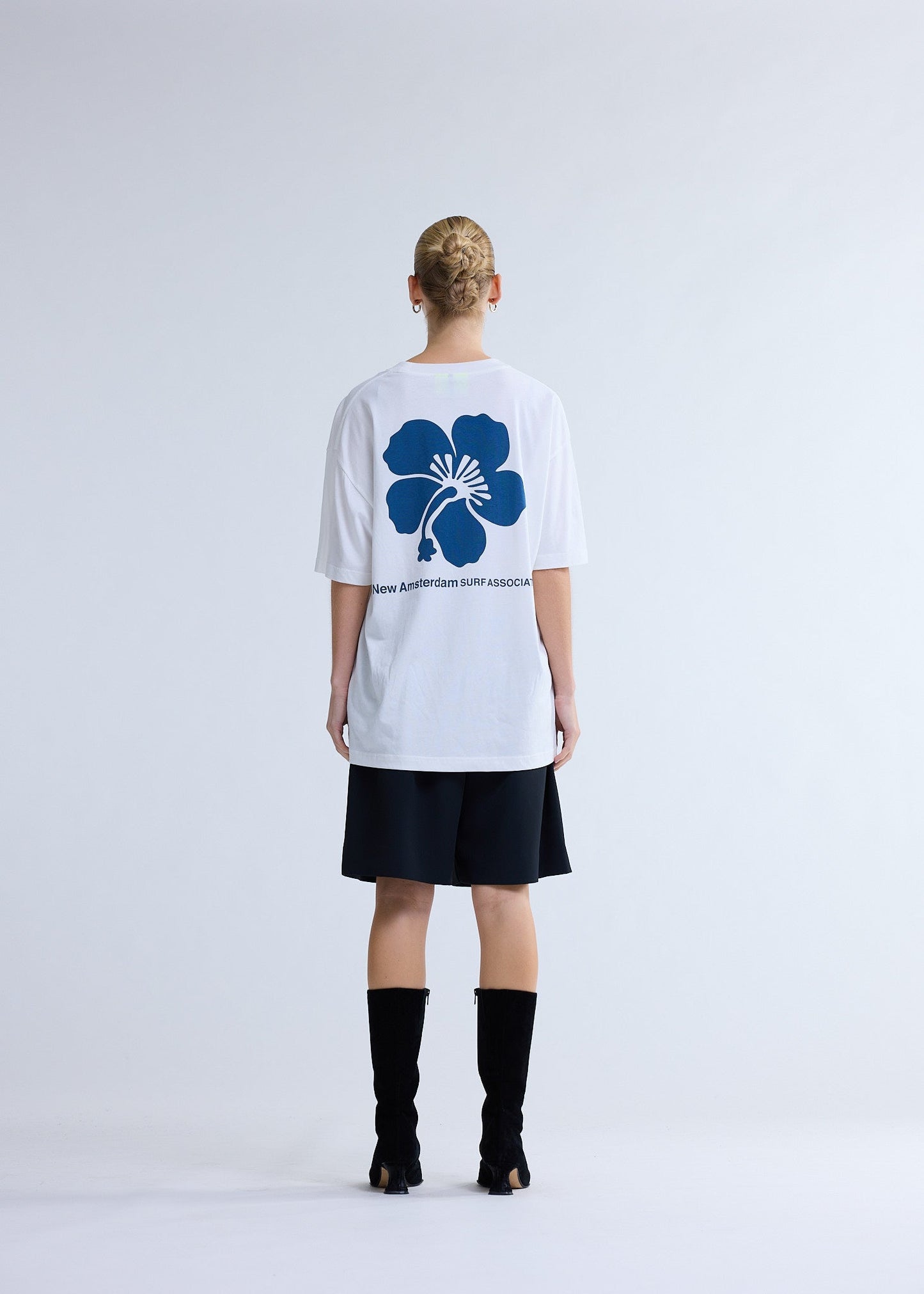 HIBISCUS TEE WASHED WHITE | Washed White