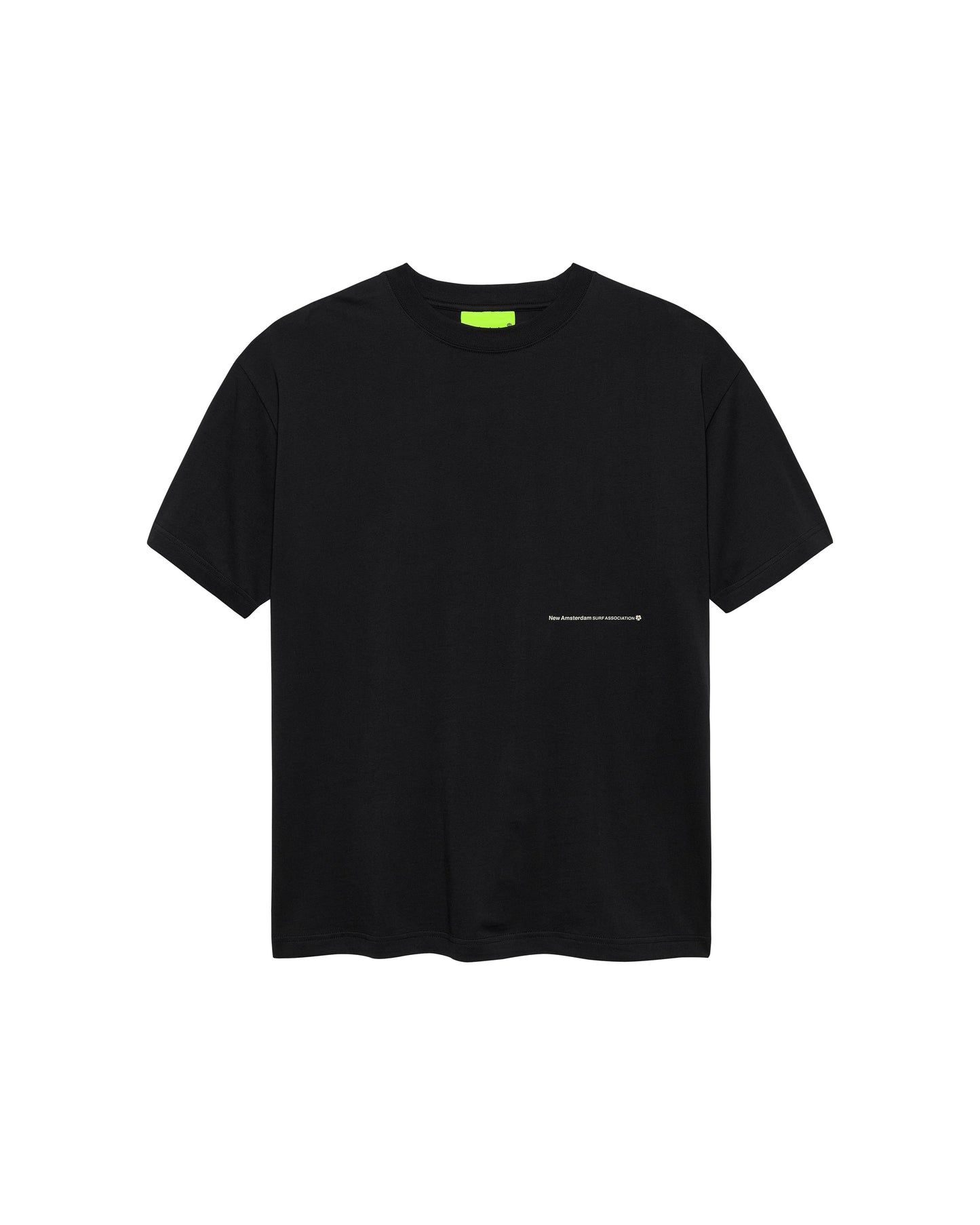 HIBISCUS TEE BLACK | Black