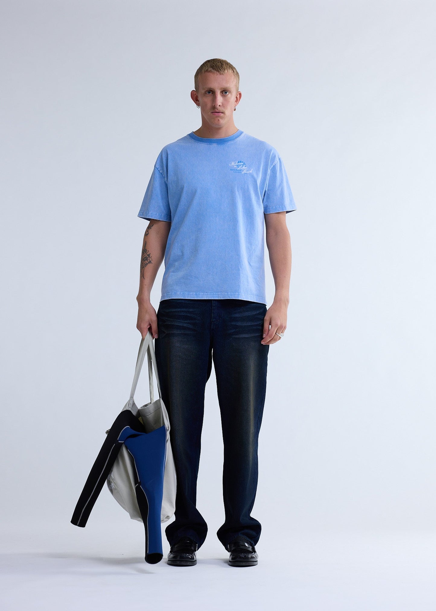 WELCOME TO PALMBEACH TEE BLUE | Blue