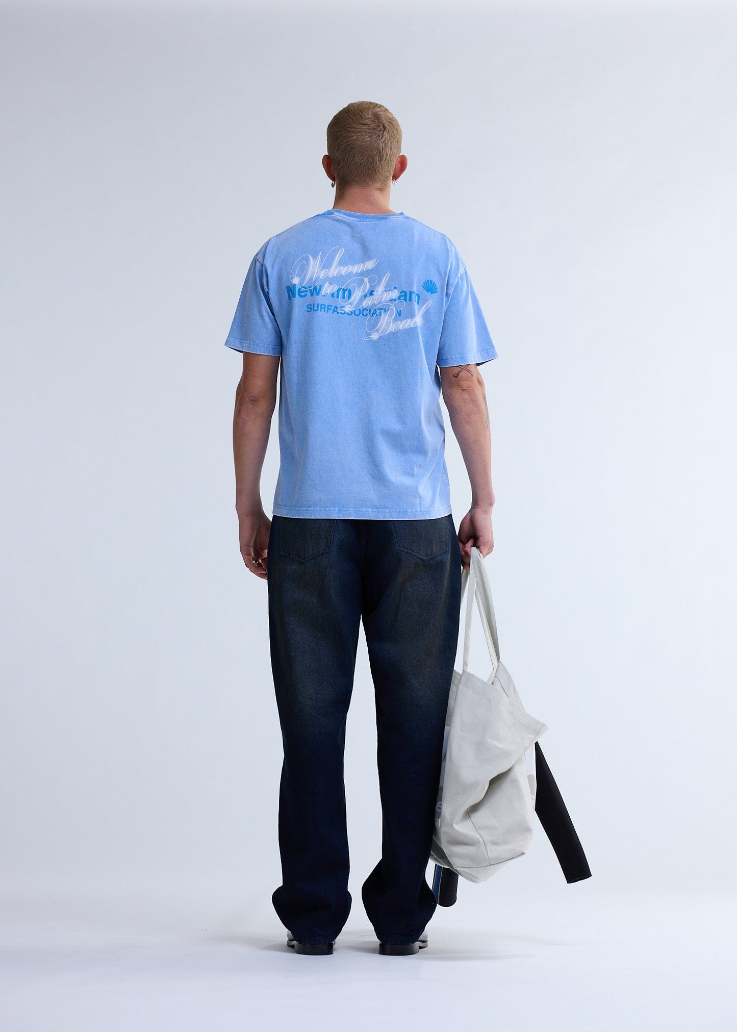 WELCOME TO PALMBEACH TEE BLUE | Blue