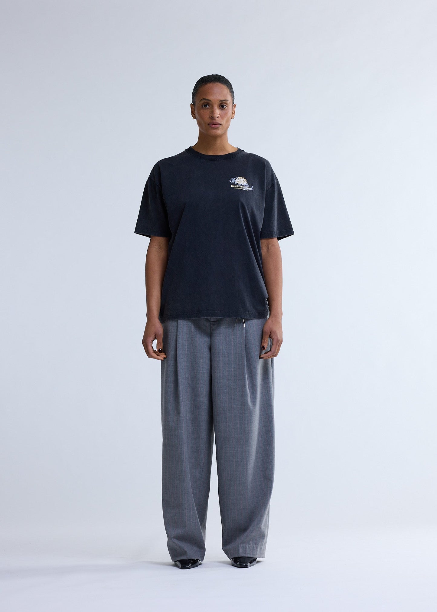 WELCOME TO PALMBEACH TEE ANTRACITE | Anthracite