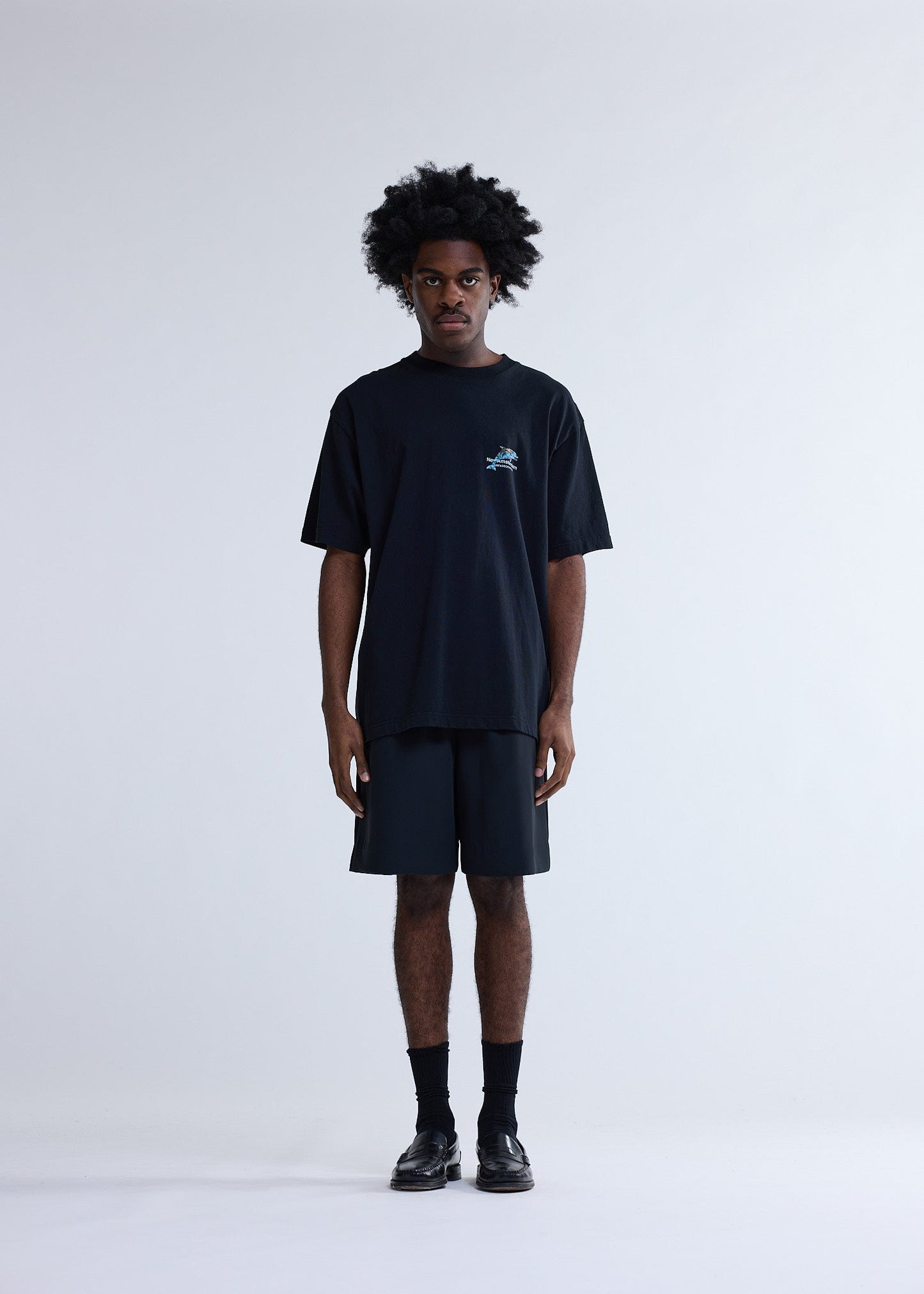 DOLPHIN TEE BLACK | Black
