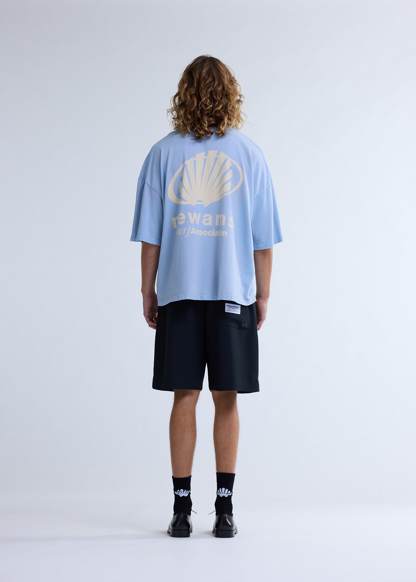 CORPORATE LOGO TEE BABY BLUE | Baby blue