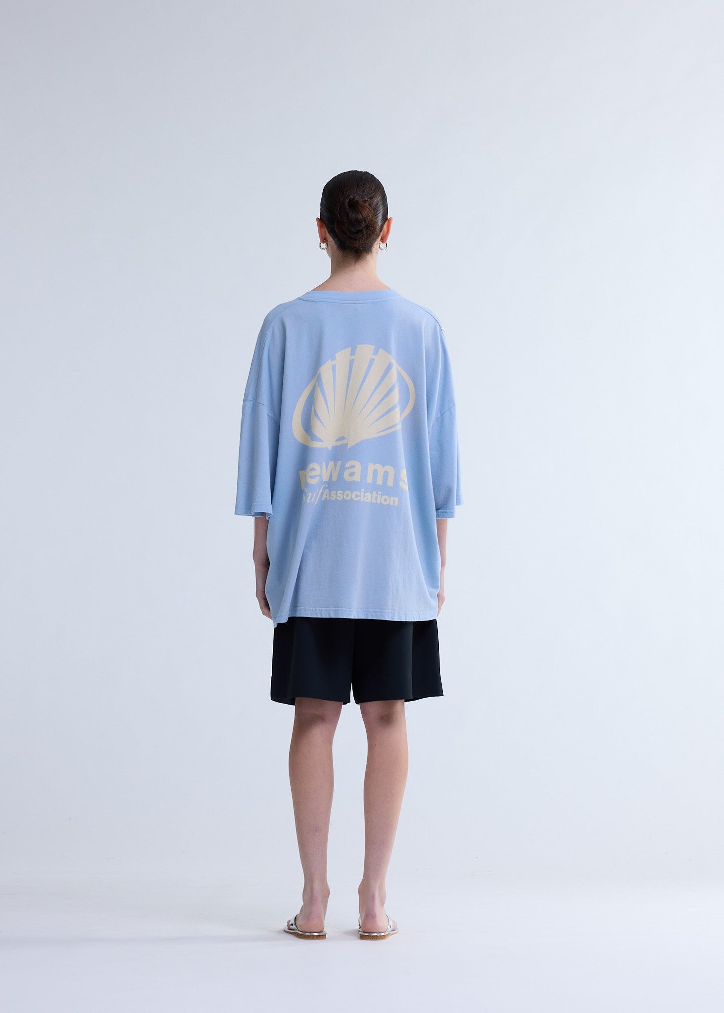 CORPORATE LOGO TEE BABY BLUE | Baby blue