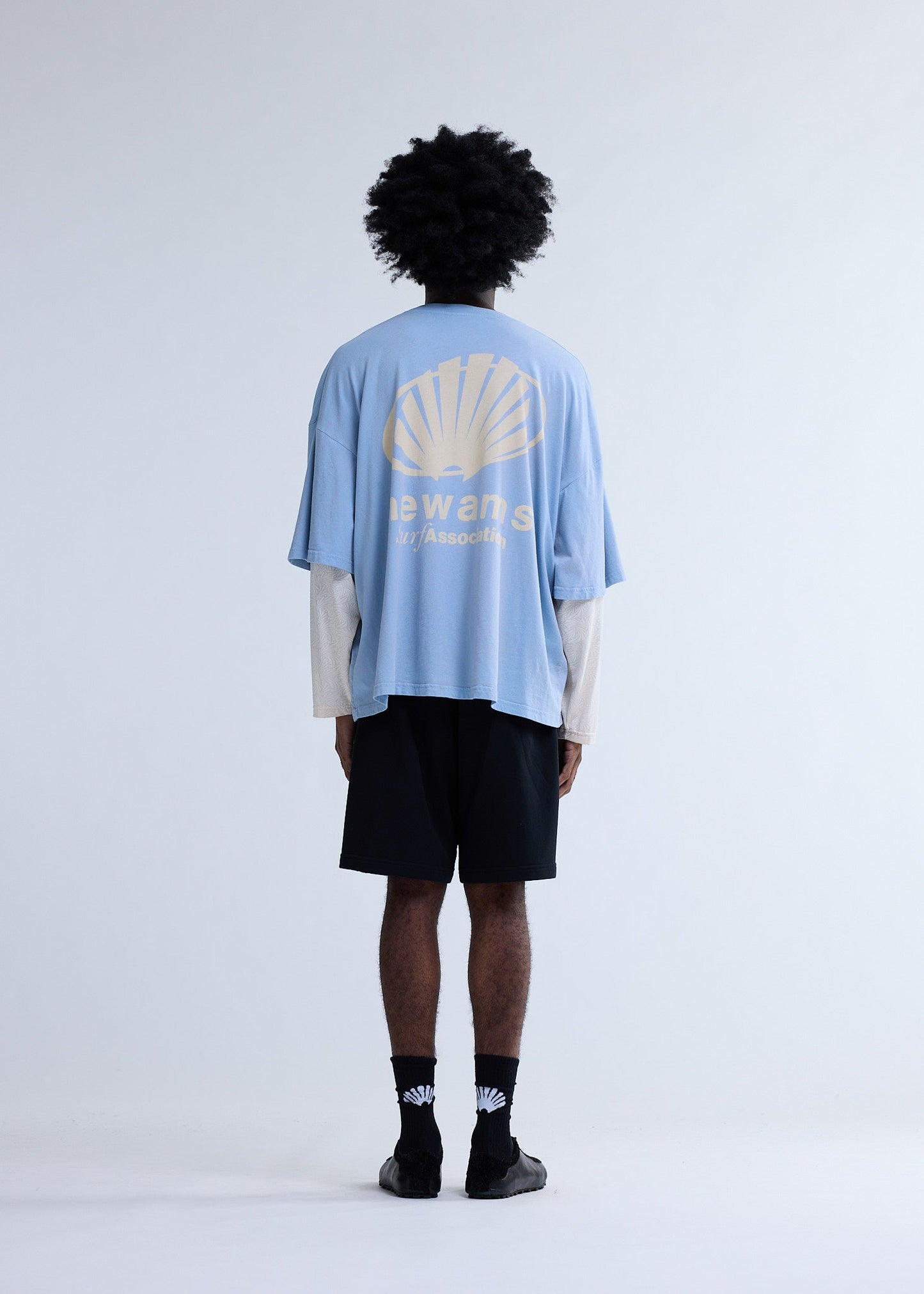 CORPORATE LOGO LONGSLEEVE BABY BLUE | Baby blue