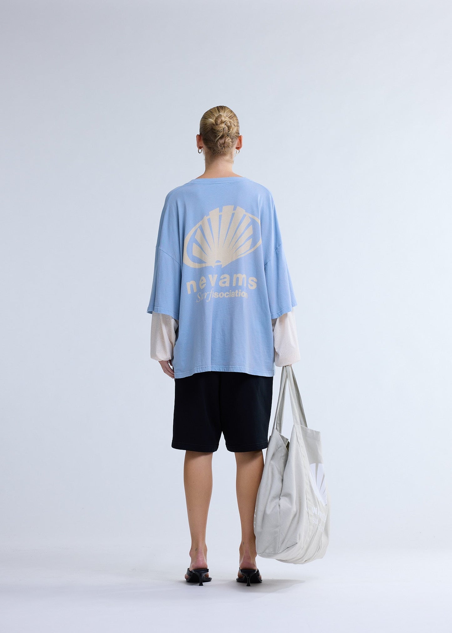 CORPORATE LOGO LONGSLEEVE BABY BLUE | Baby blue