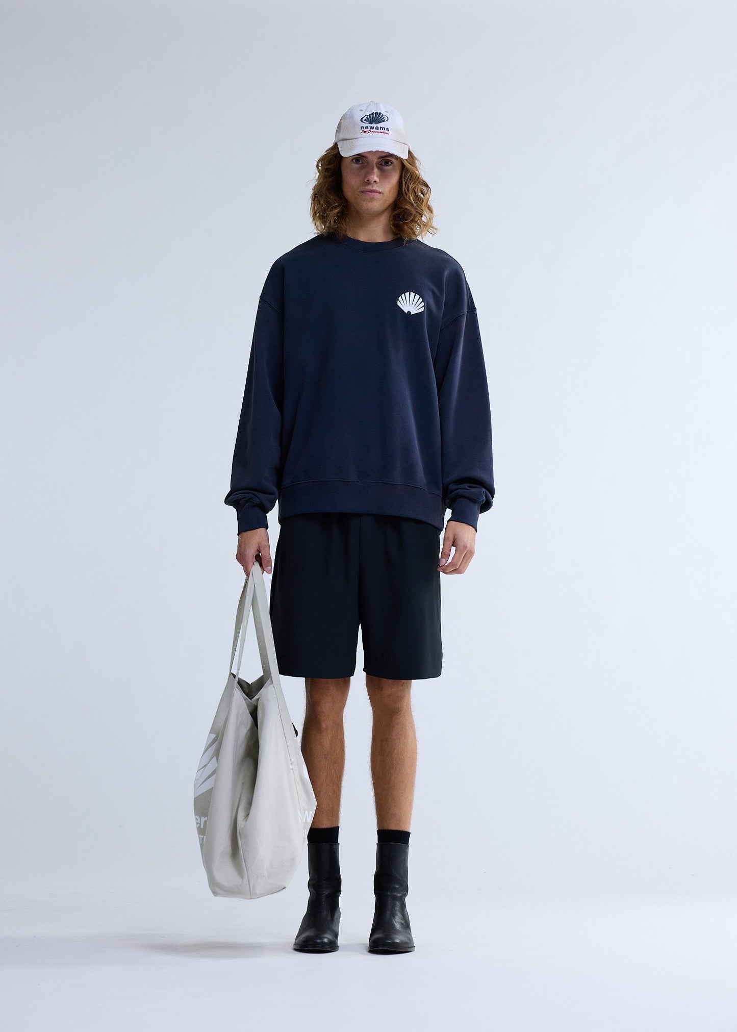 LOGO CREWNECK NAVY | Navy
