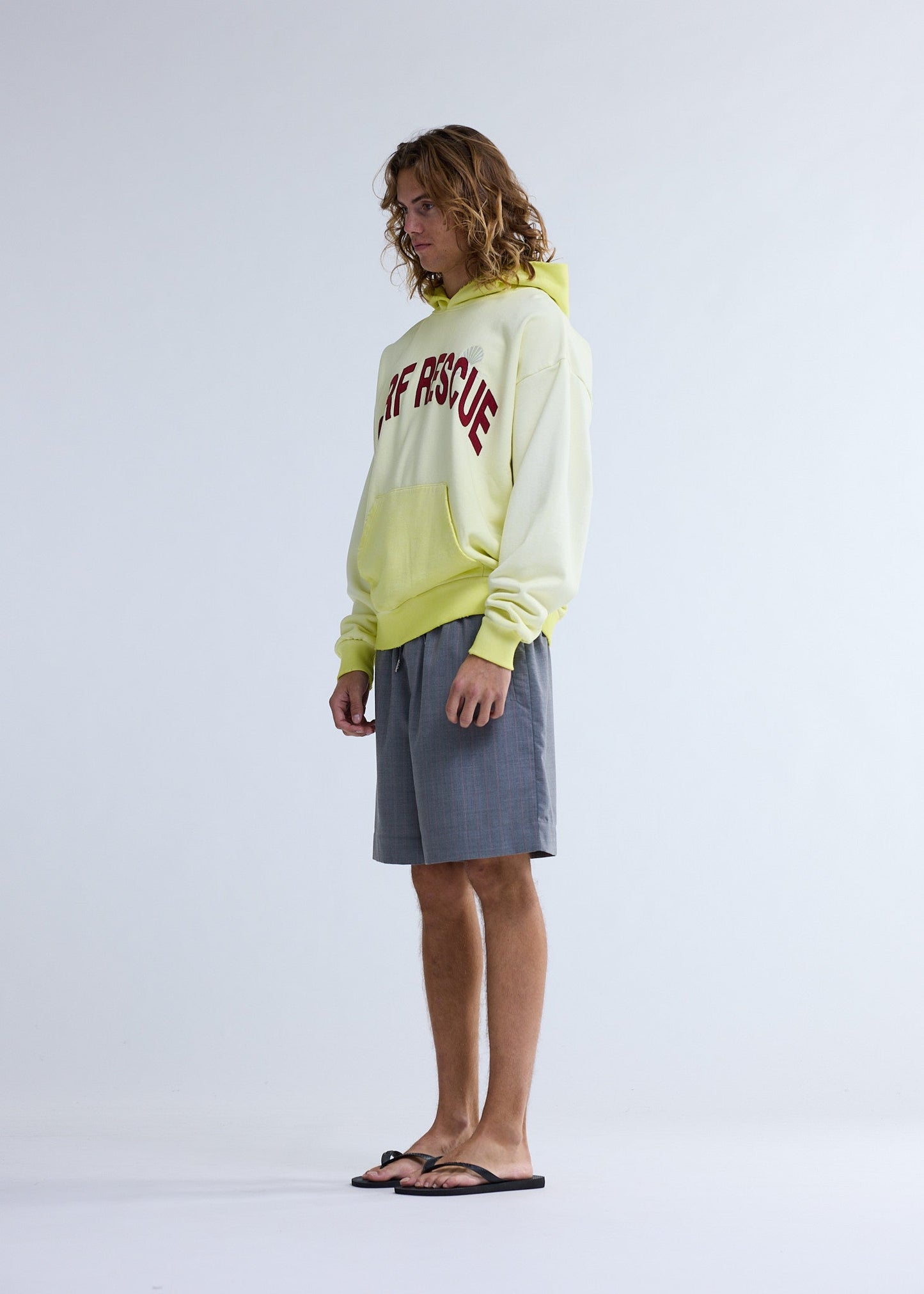 SURF RESCUE HOODIE LIME YELLOW | Lime yellow