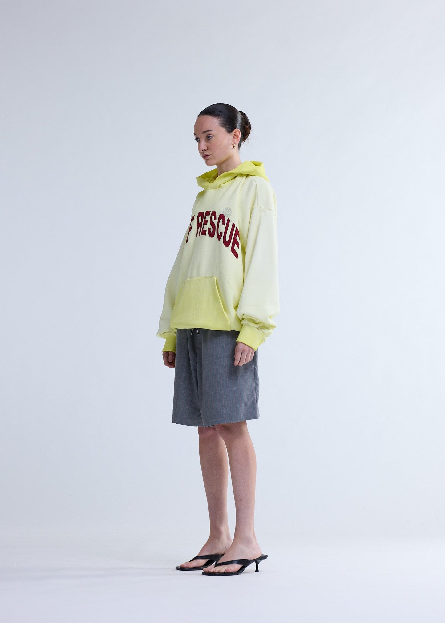 SURF RESCUE HOODIE LIME YELLOW | Lime yellow