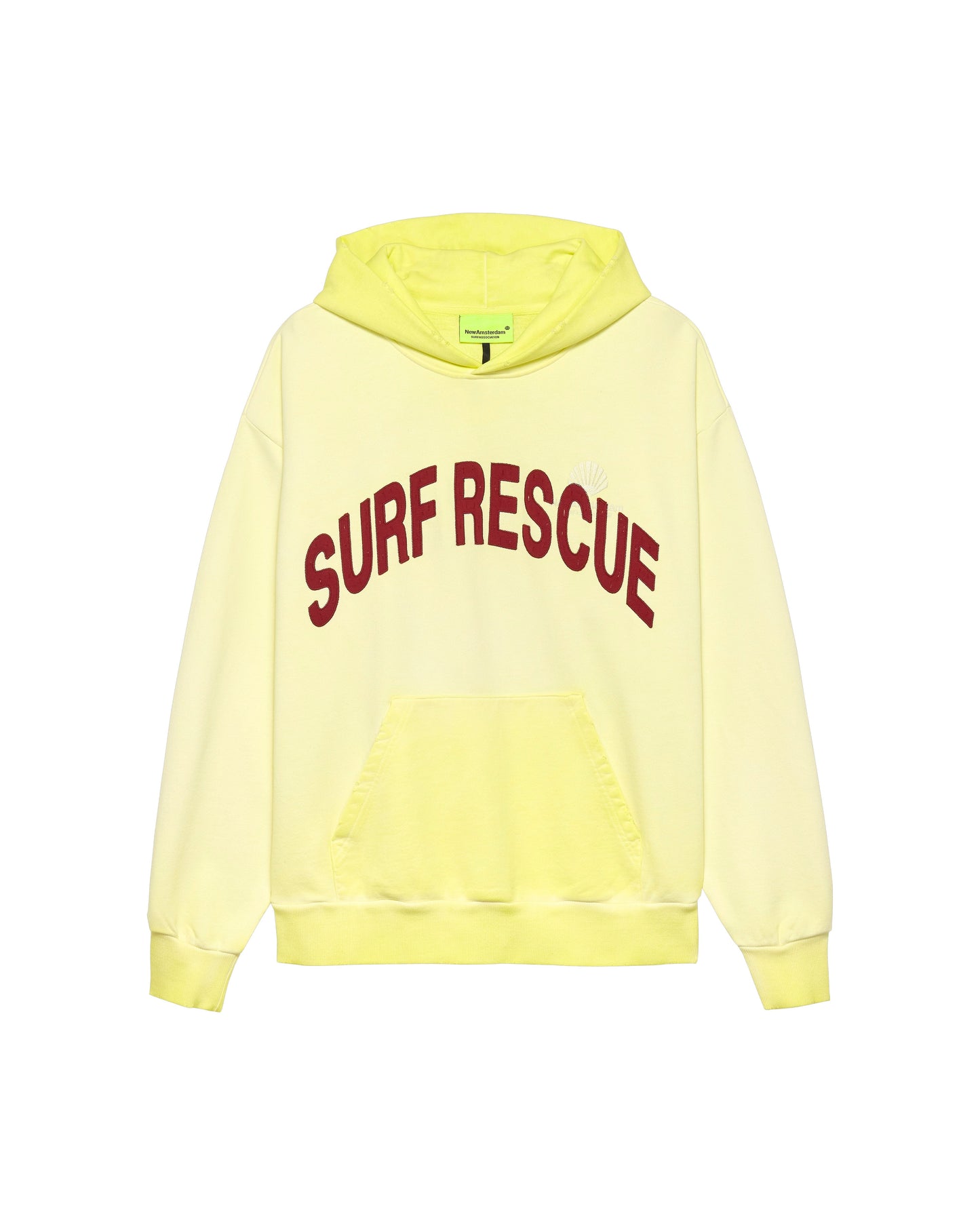SURF RESCUE HOODIE LIME YELLOW | Lime yellow