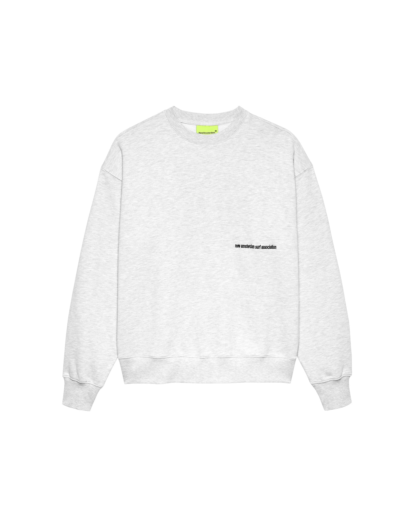 BEACH SIGN CREWNECK ASH | Ash