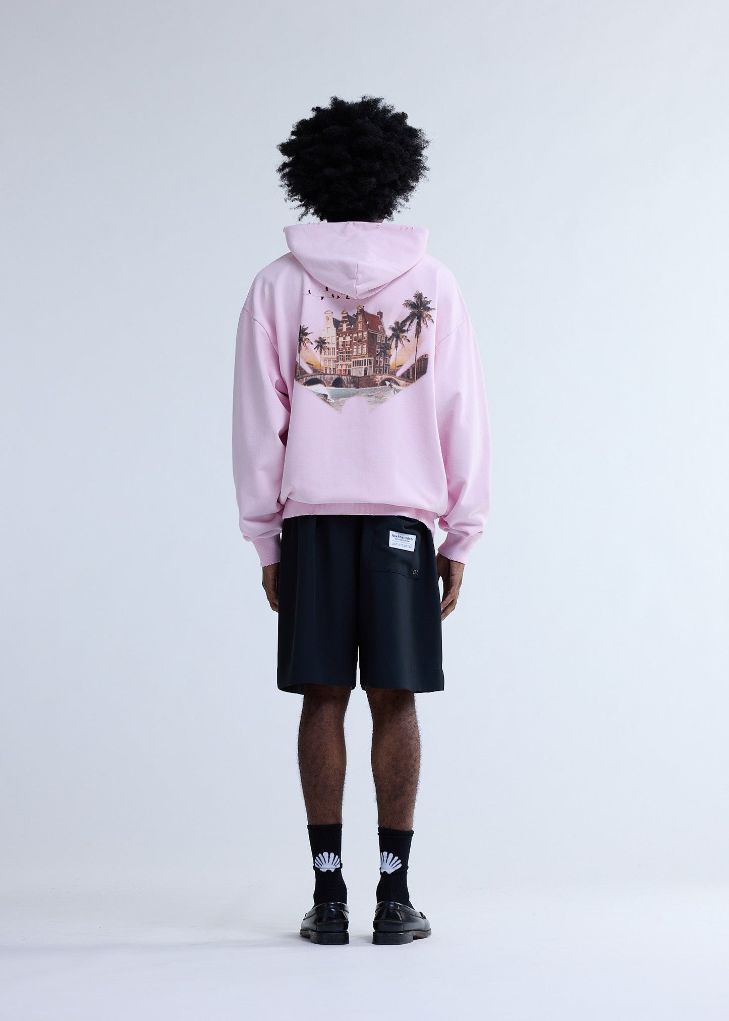 TROPICAL HOODIE PINK LADY | Pink lady