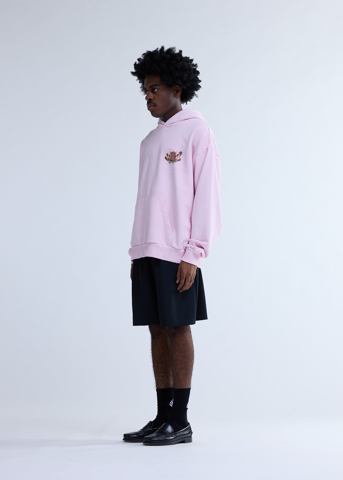 TROPICAL HOODIE PINK LADY | Pink lady
