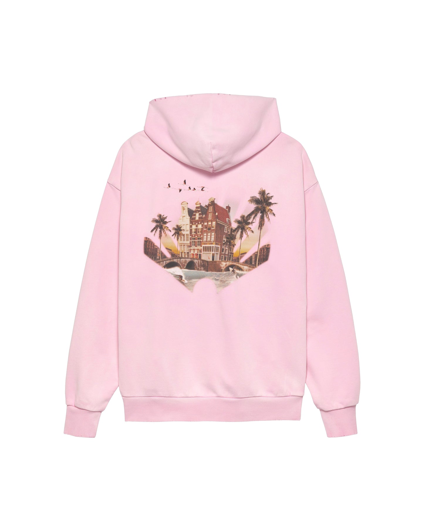TROPICAL HOODIE PINK LADY | Pink lady