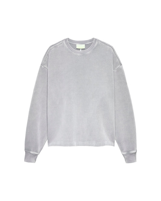 PLATE SWEAT WASHED GREY | Ash