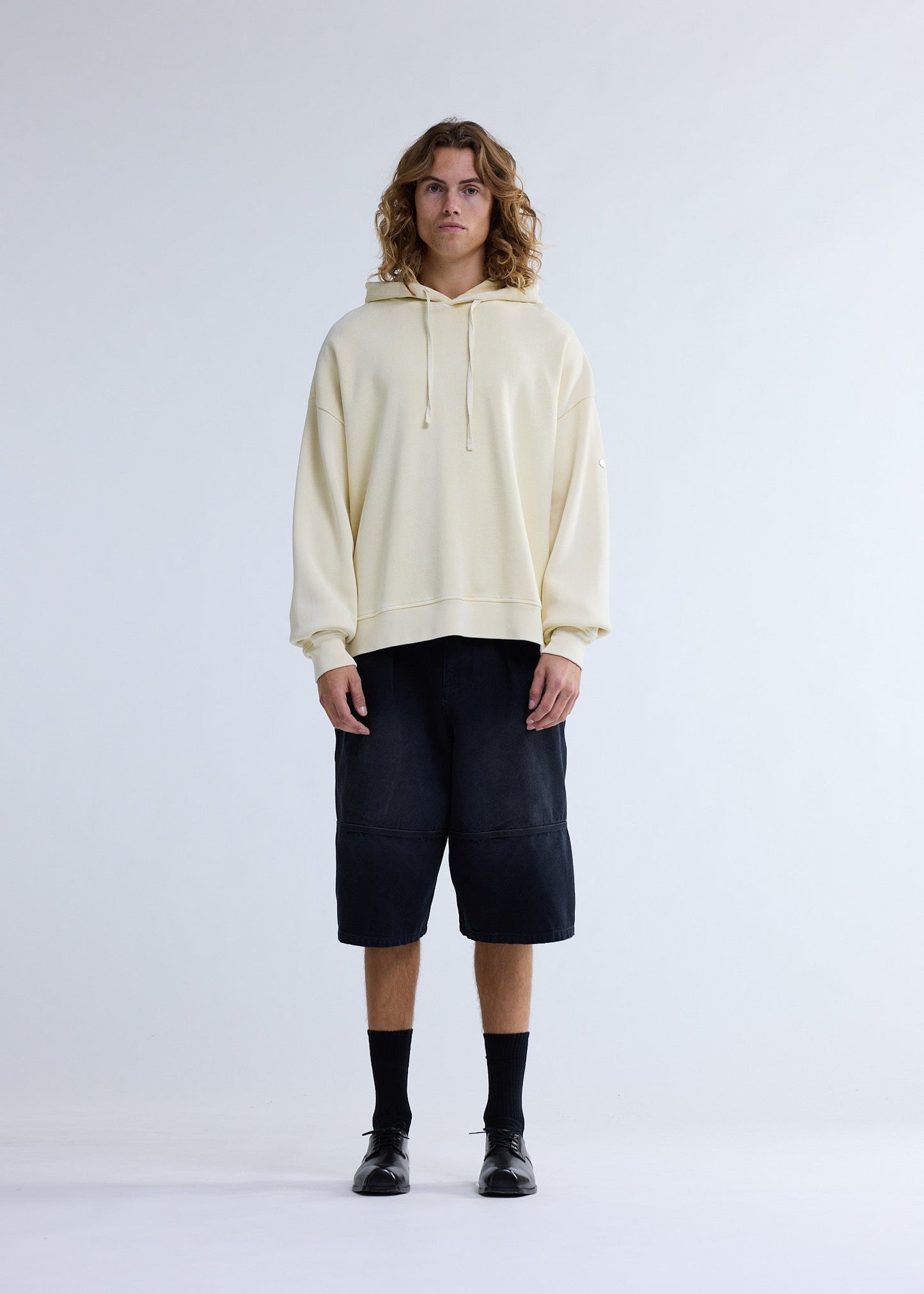 PLATE HOODIE BUTTER YELLOW | Butter yellow